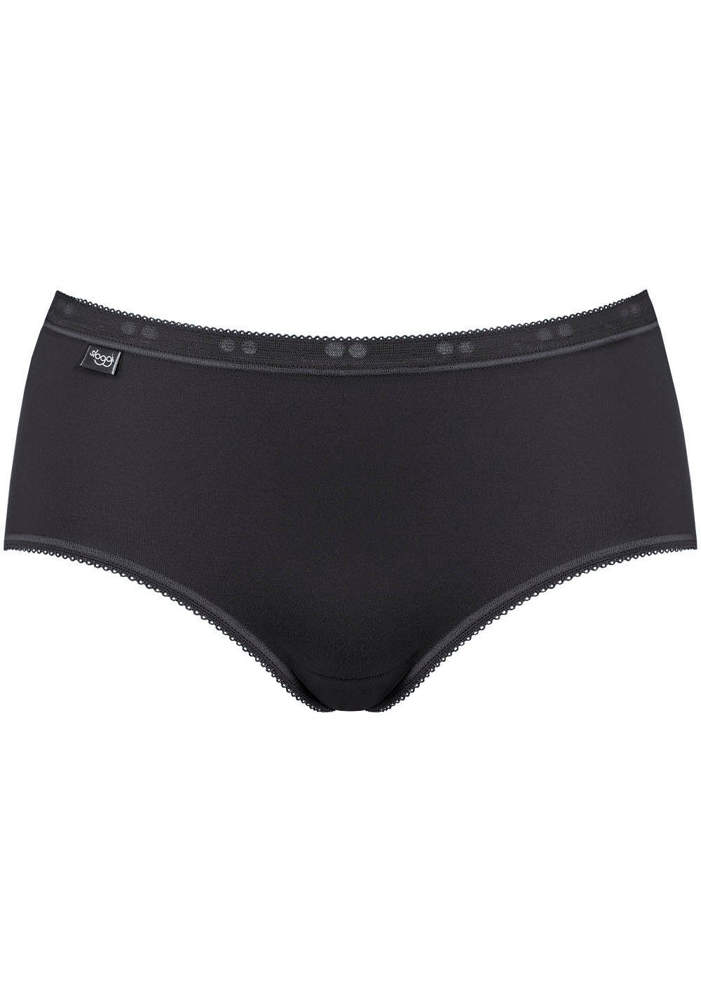 Sloggi Slip Basic+ Midi 4P perfecte pasvorm (4 stuks, Set van 4)