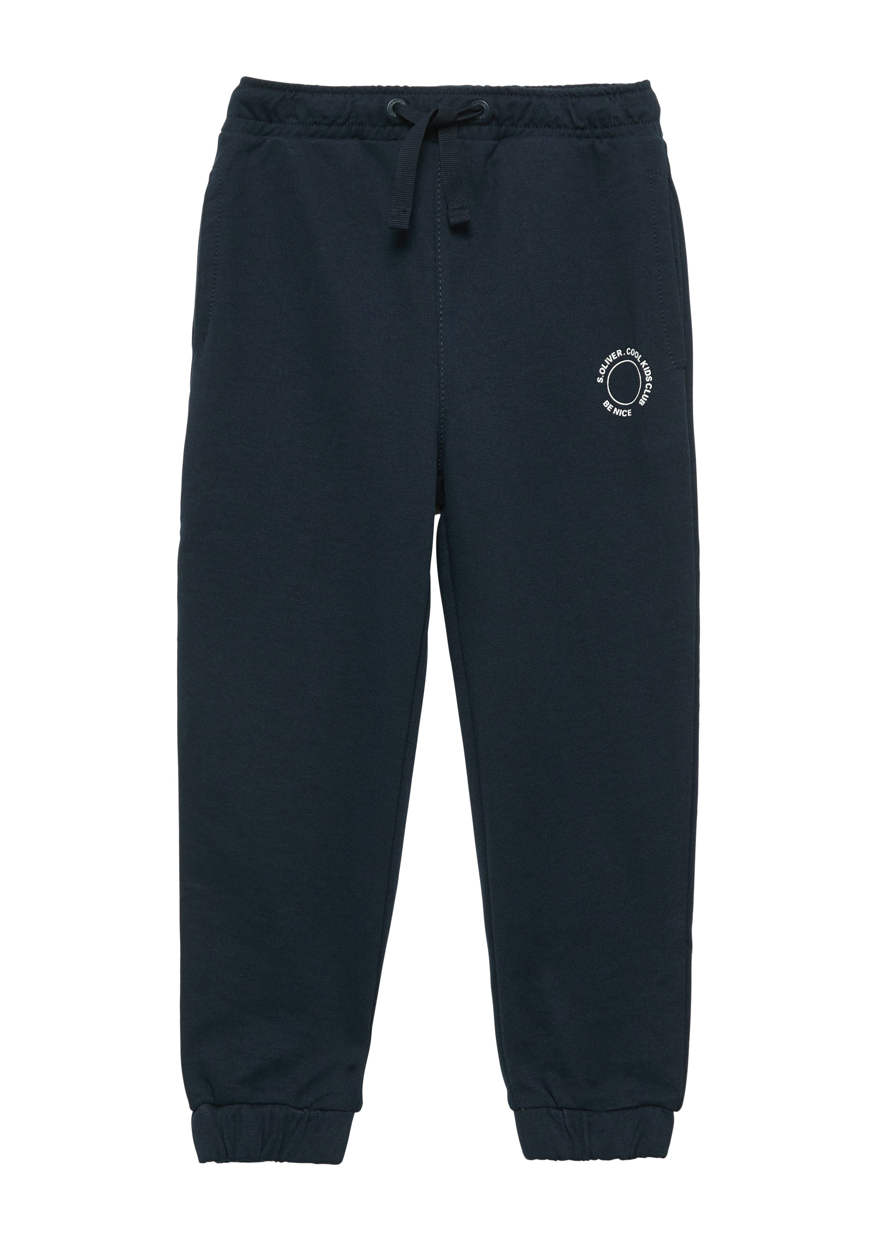 s.Oliver RED LABEL Junior Legging met elastische band en rijgkoord