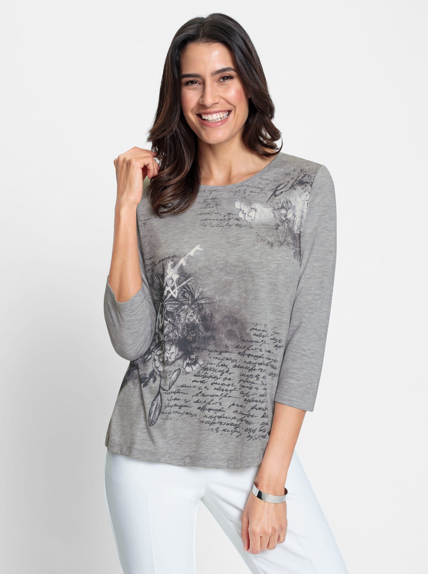 Classic Inspirationen Shirt met 3 4 mouwen Shirt met 3 4-mouwen (1-delig)