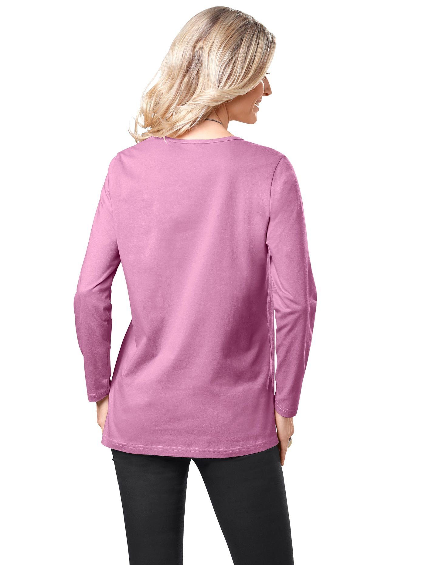 Classic Basics Shirt met lange mouwen Shirt (1-delig)