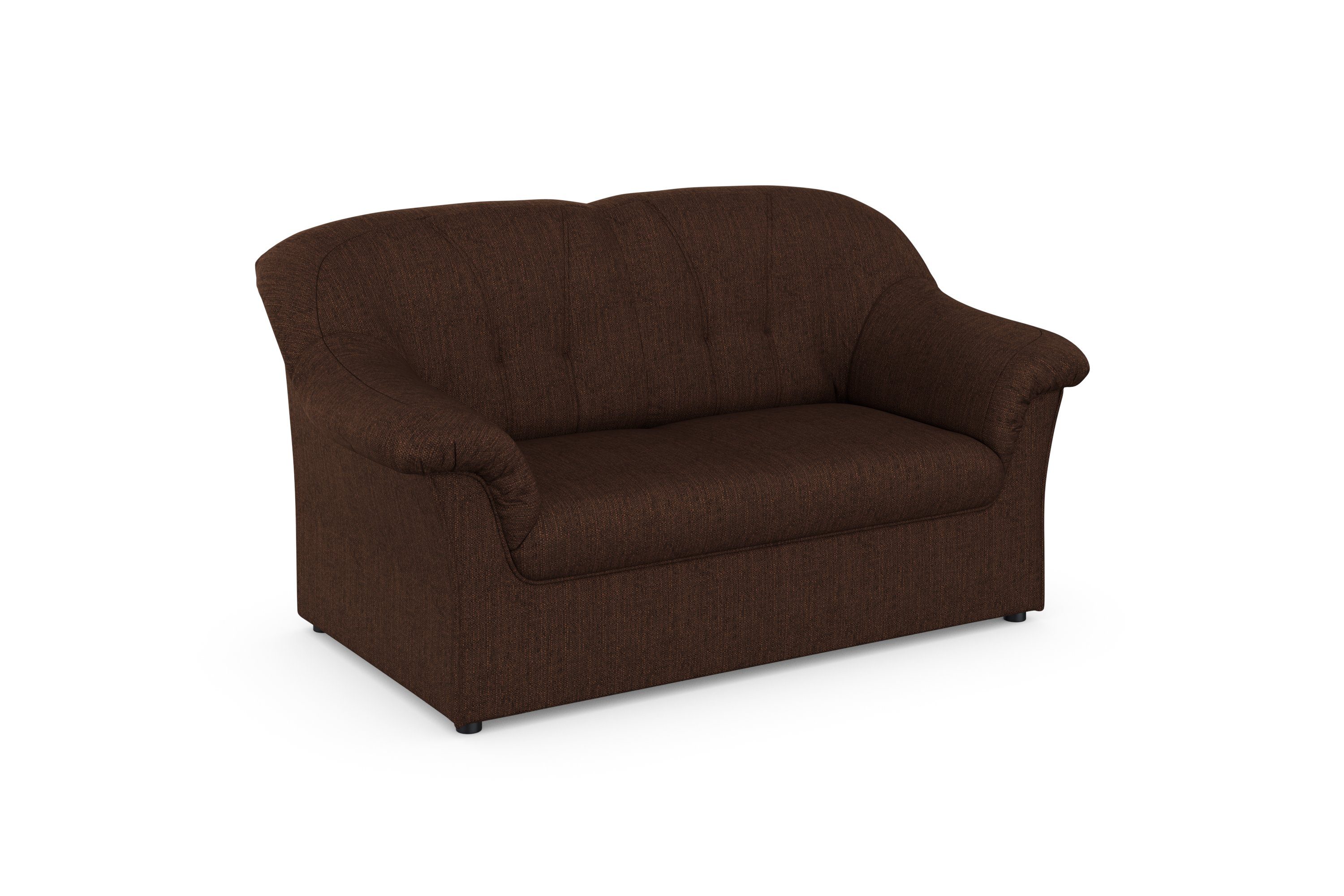 DOMO collection 2-zitsbank Pegnitz voor kleine ruimtes, breedte 155 cm,