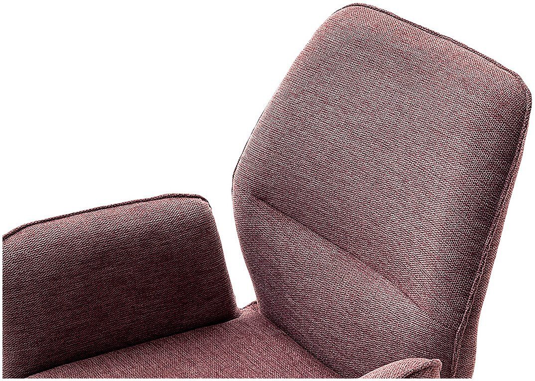 MCA furniture Eetkamerstoel Greyton (2-set), draaibaar 180°, belastbaarheid 120 kg, zithoogte ca. 50 cm
