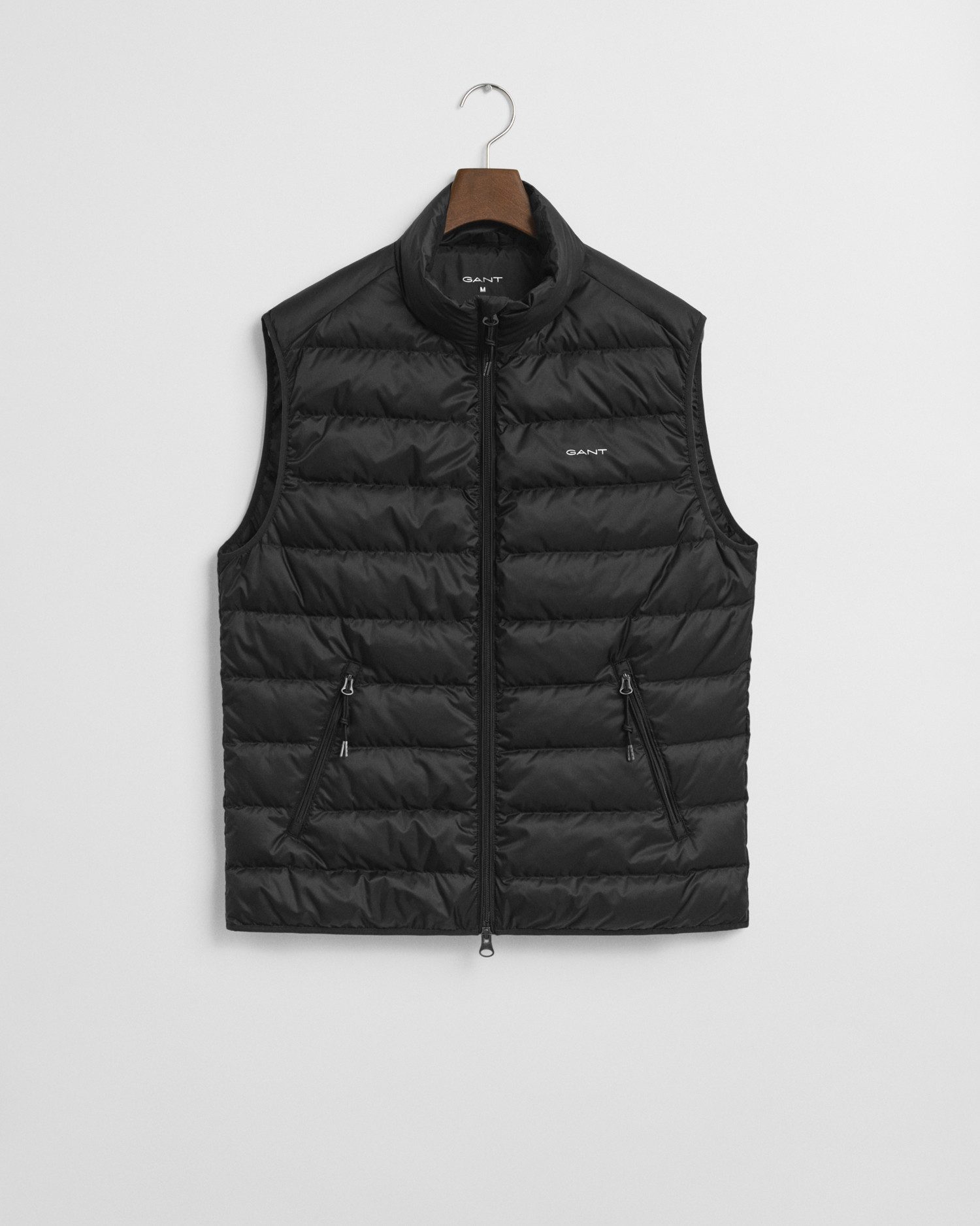 Gant Bodywarmer LIGHT DOWN VEST Opstaande kraag, licht, 2-weg ritssluiting
