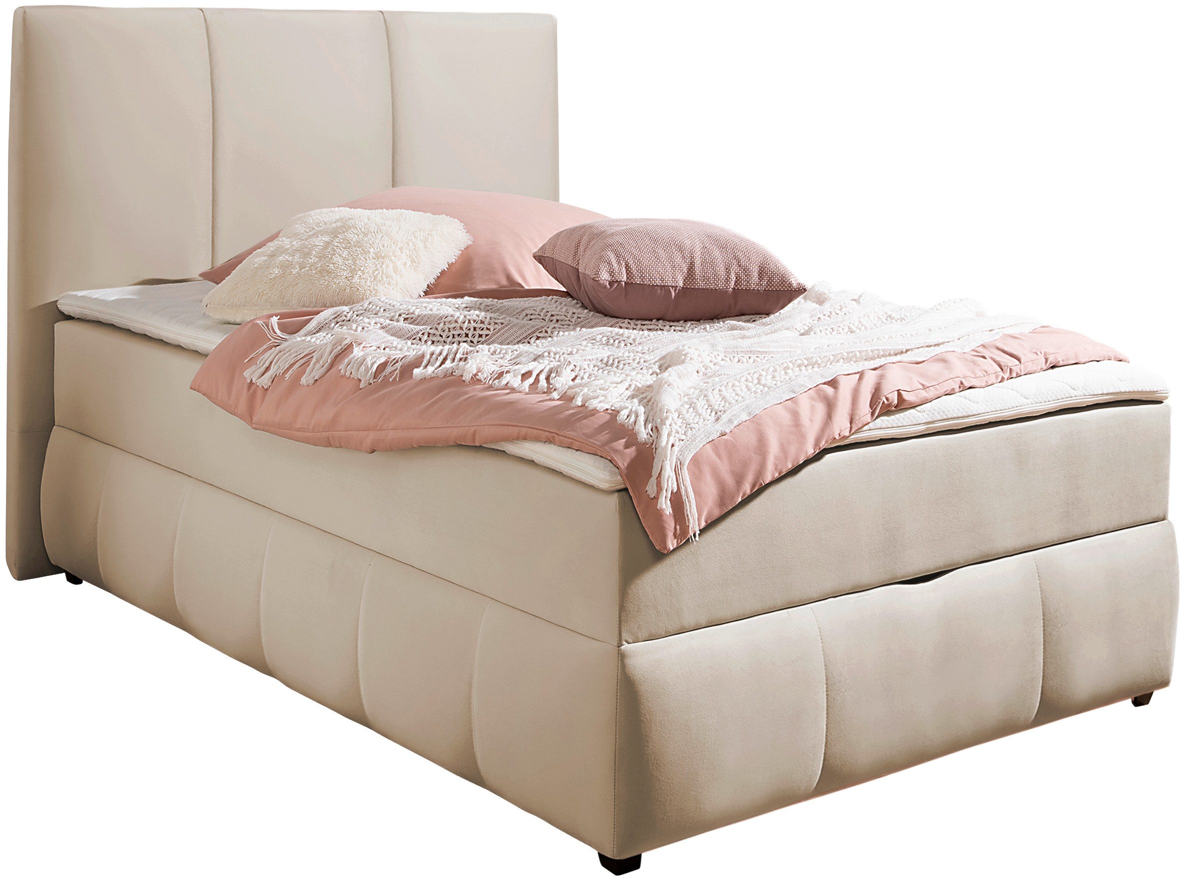 INOSIGN Boxspring Hartley Inclusief bedlade & topper, kiesbaar in H2, H3 of H4
