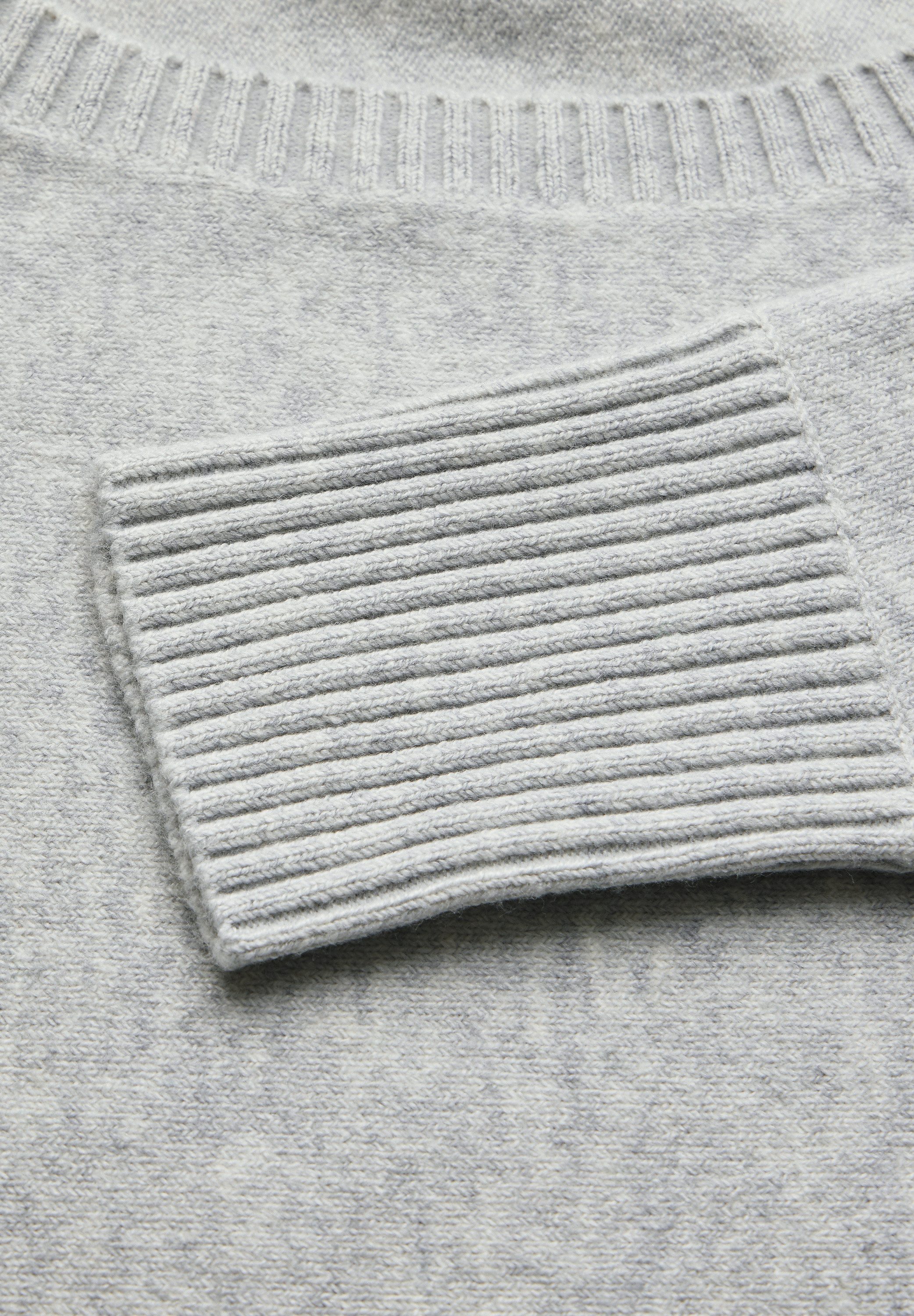 STREET ONE Gebreide trui Dolman met ribboorden