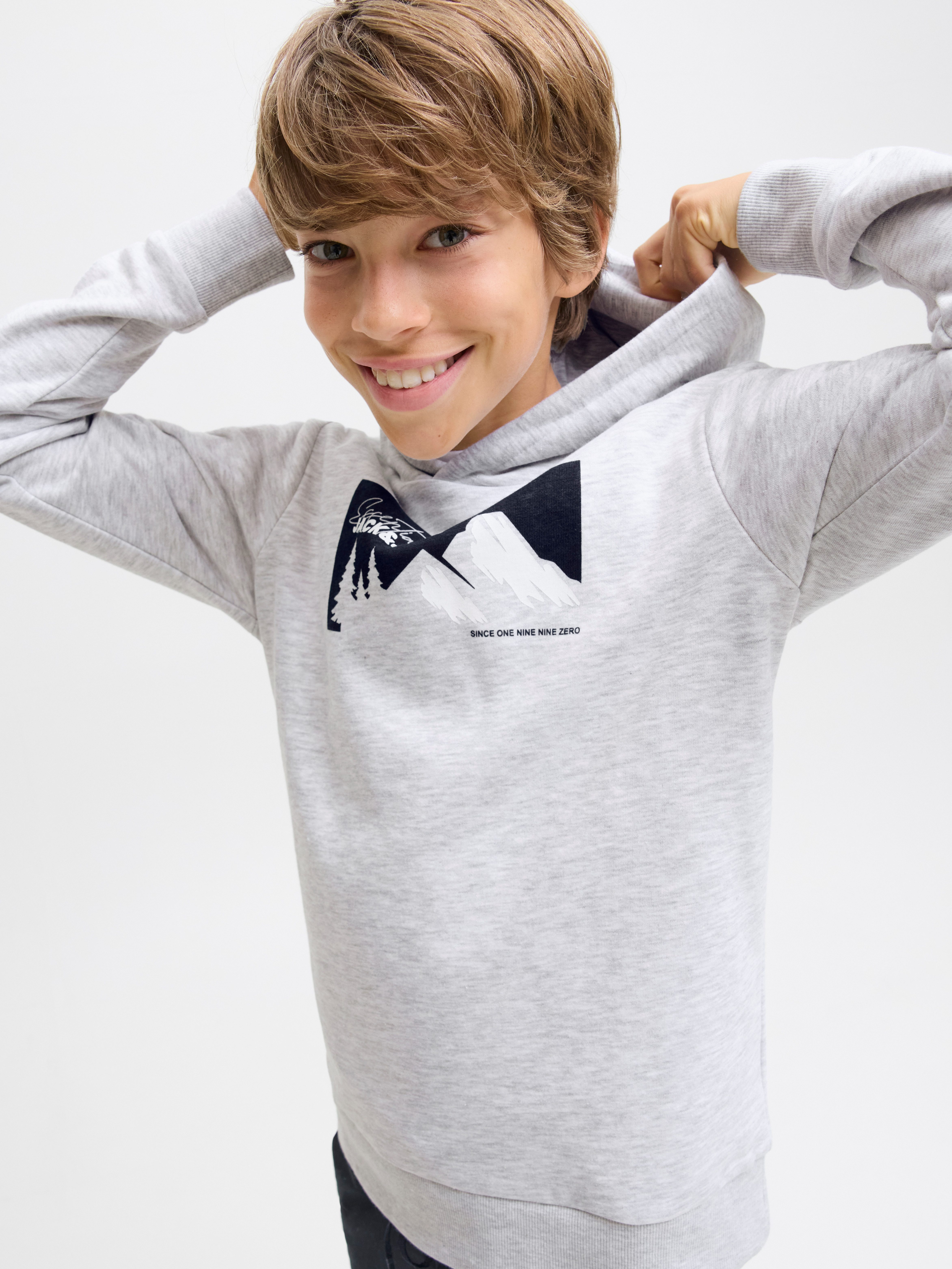Jack & Jones Junior Hoodie JJSUN SWEAT HOOD JNR