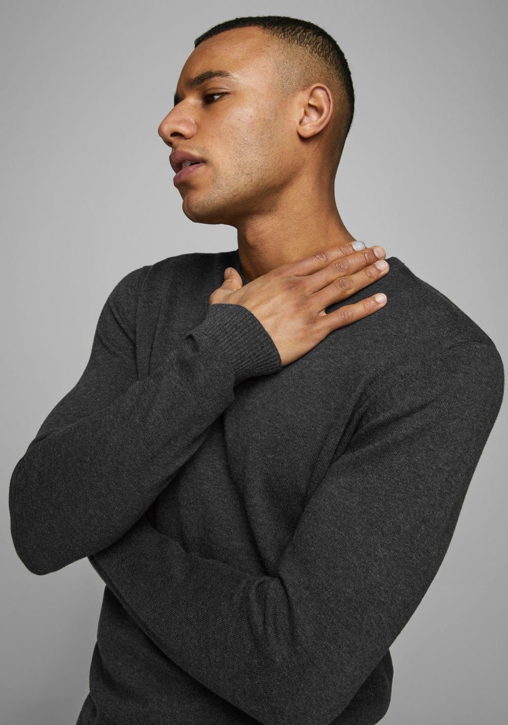 Jack & Jones Trui met ronde hals BASIC KNIT CREW NECK