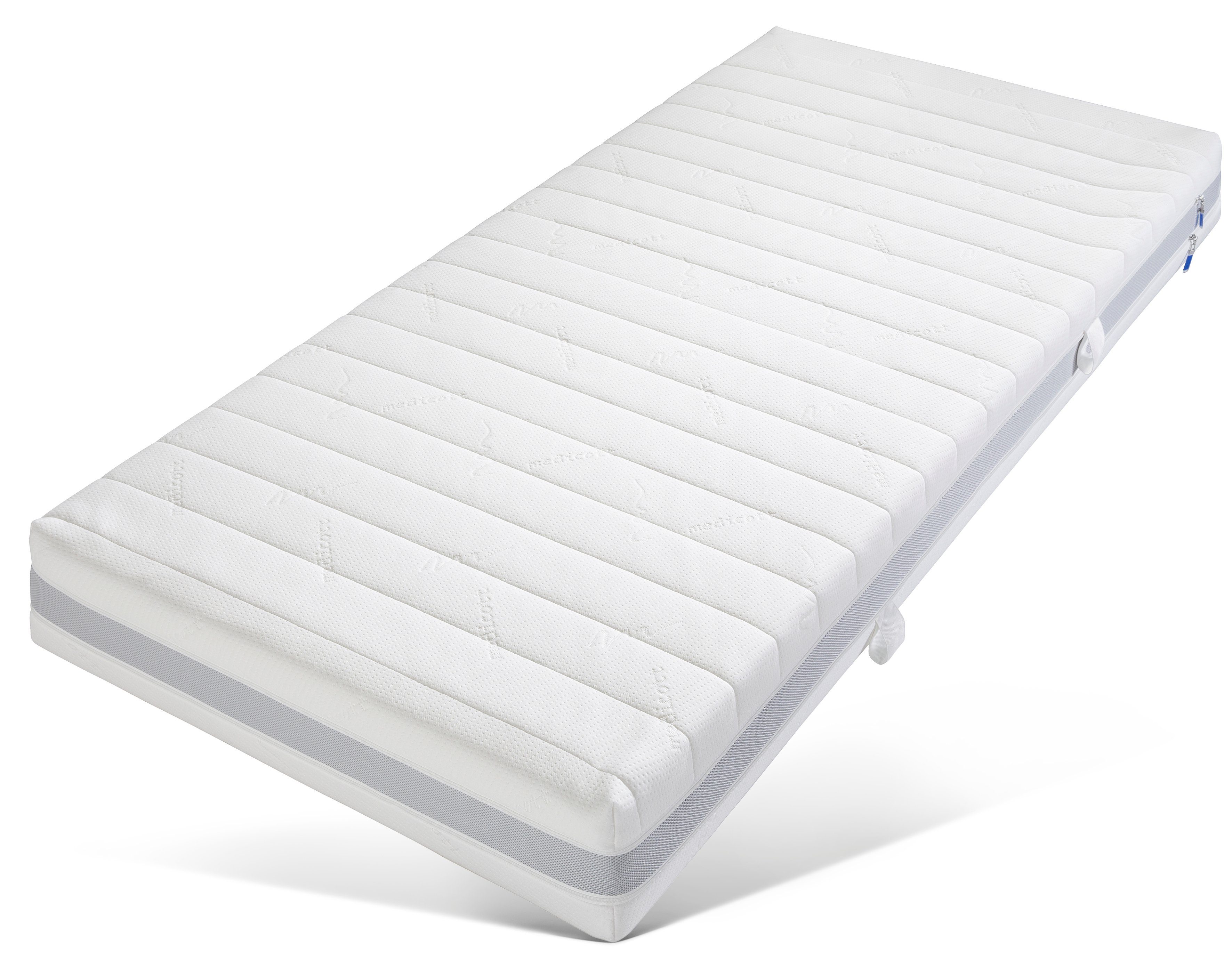 Malie Pocketveringsmatras Matras Koningin 7 zones pocketveringmatras 90x200cm & andere maten, matras h2, h3, h4, h5 hoogte 24 cm