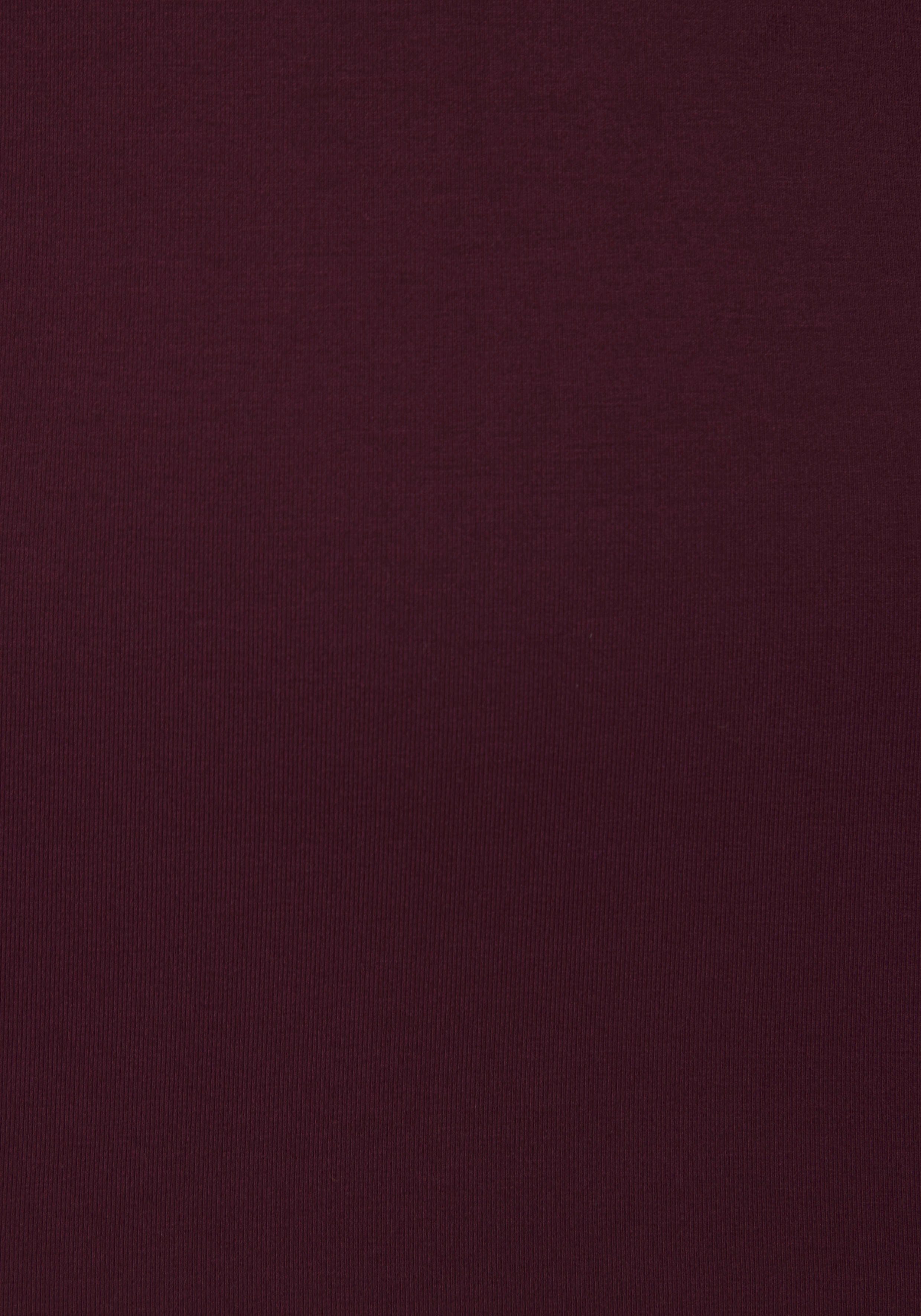 Lascana Shirt met lange mouwen Van zachte viscose-stretch van zachte viscosekwaliteit (Set van 2)
