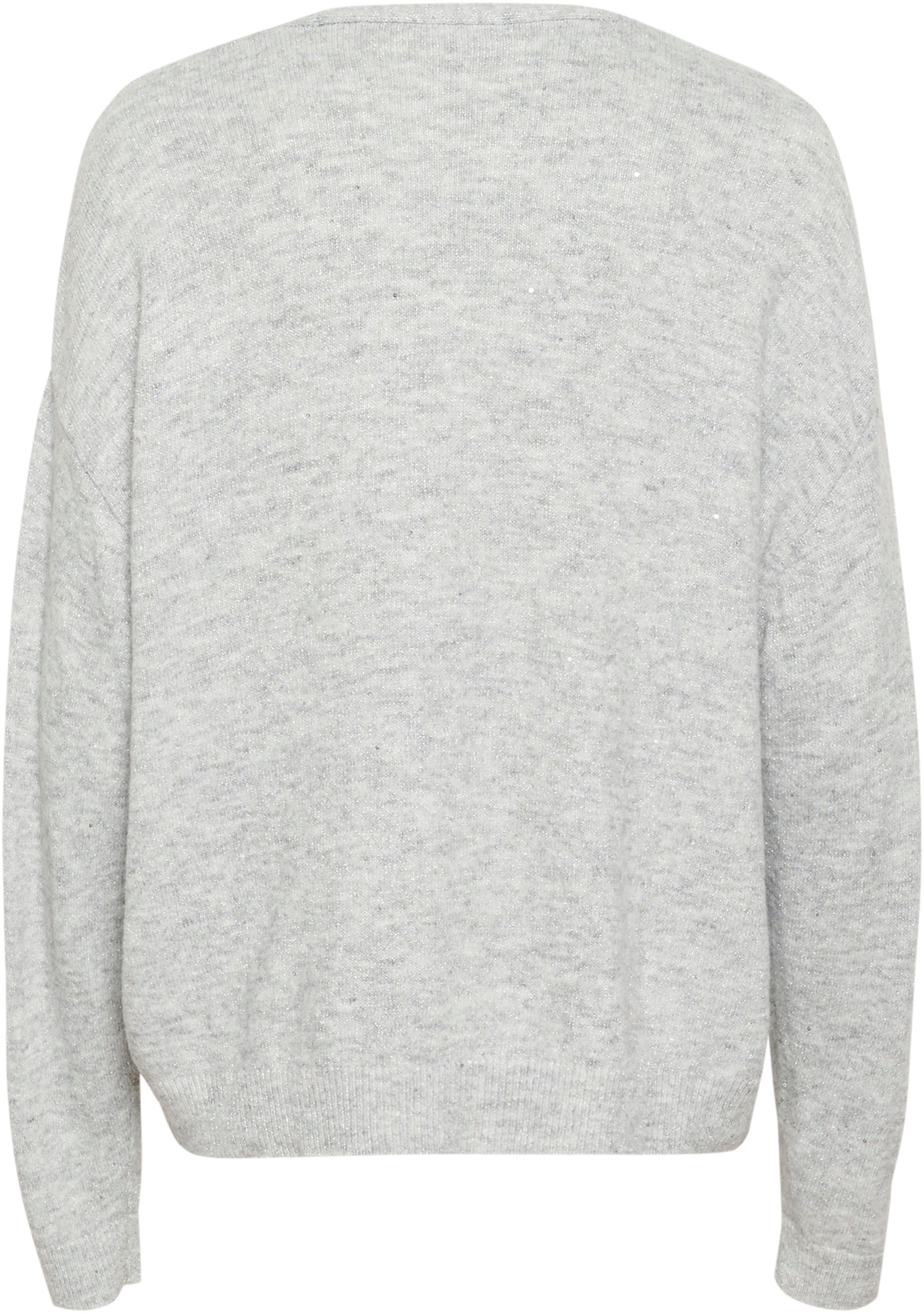 Saint Tropez Vest HayaSZ Cardigan gemaakt van glittergaren