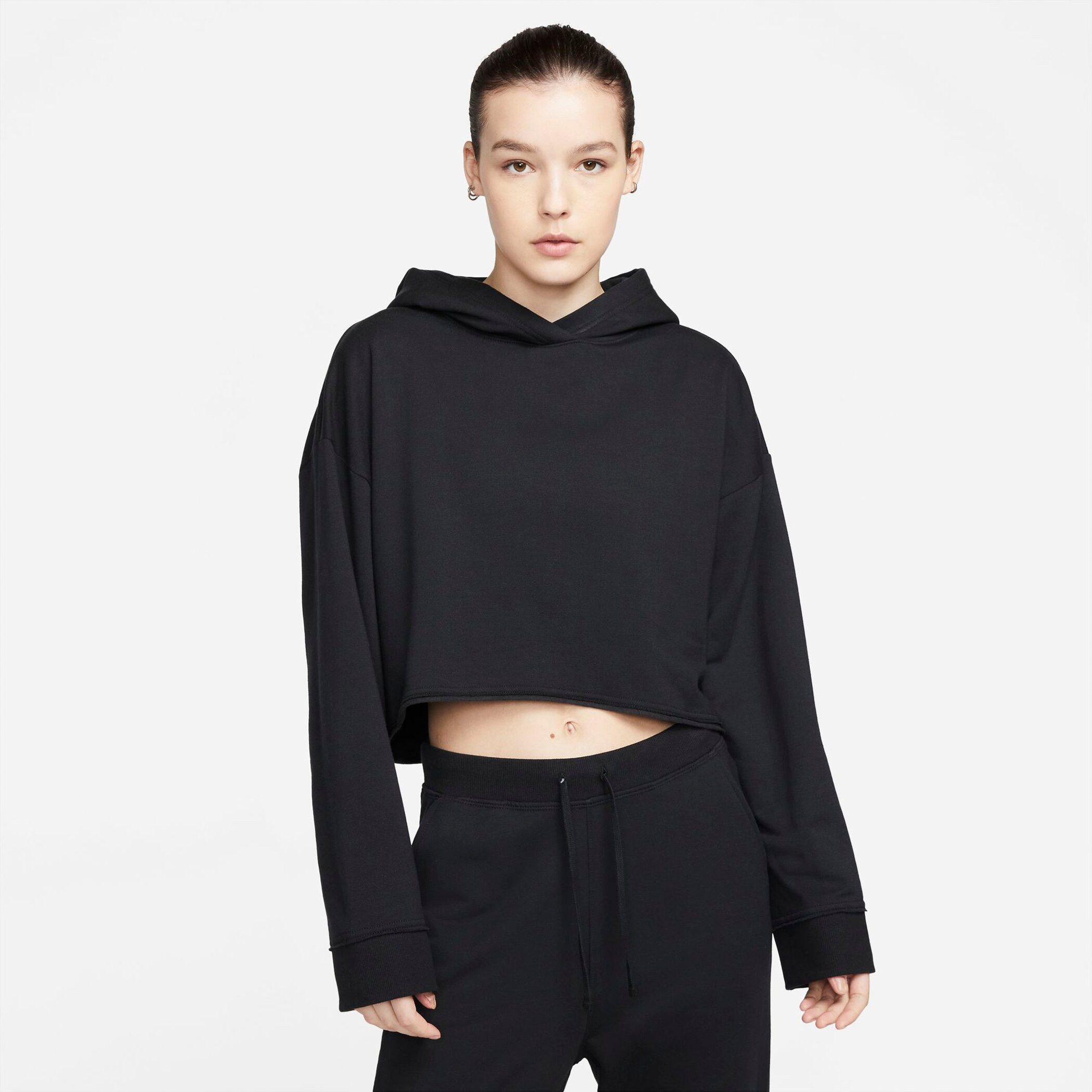 Nike Sweatshirt Yoga Luxe Women's Cropped Fleece Hoodie