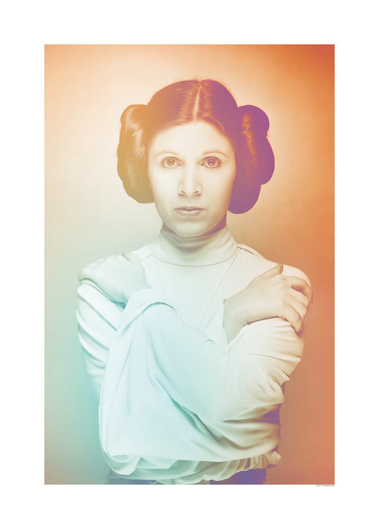 Komar Poster Star Wars Classic iconen Color Leia