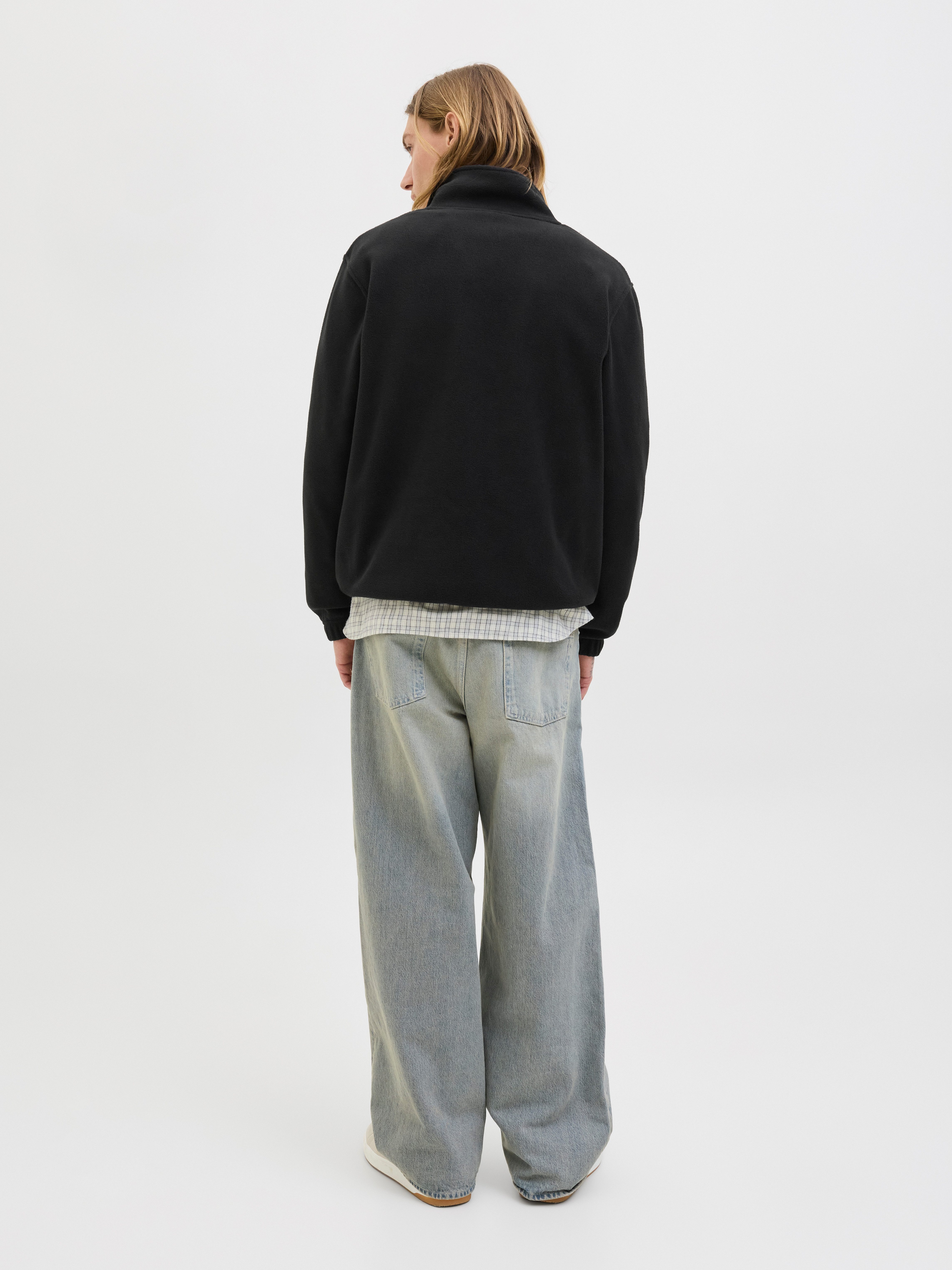 Jack & Jones Sweatshirt JJSOHO HALFZIP FLEECE