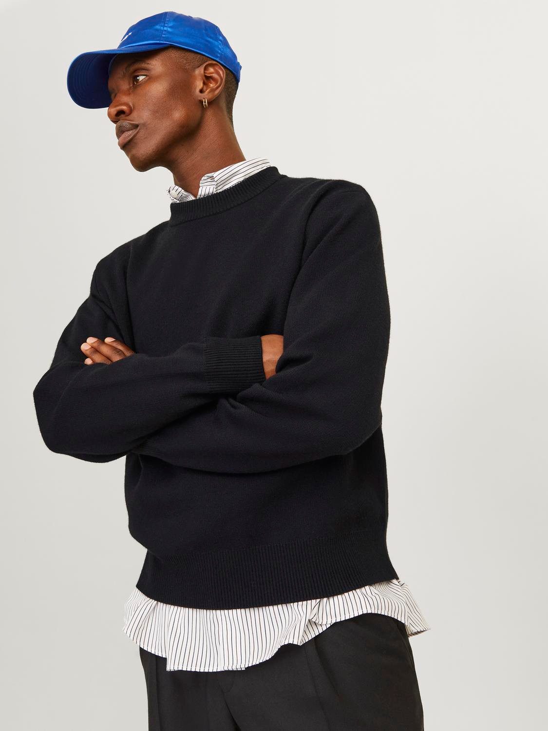 Jack & Jones Trui met ronde hals JORVESTERBRO KNIT CREW NECK SN