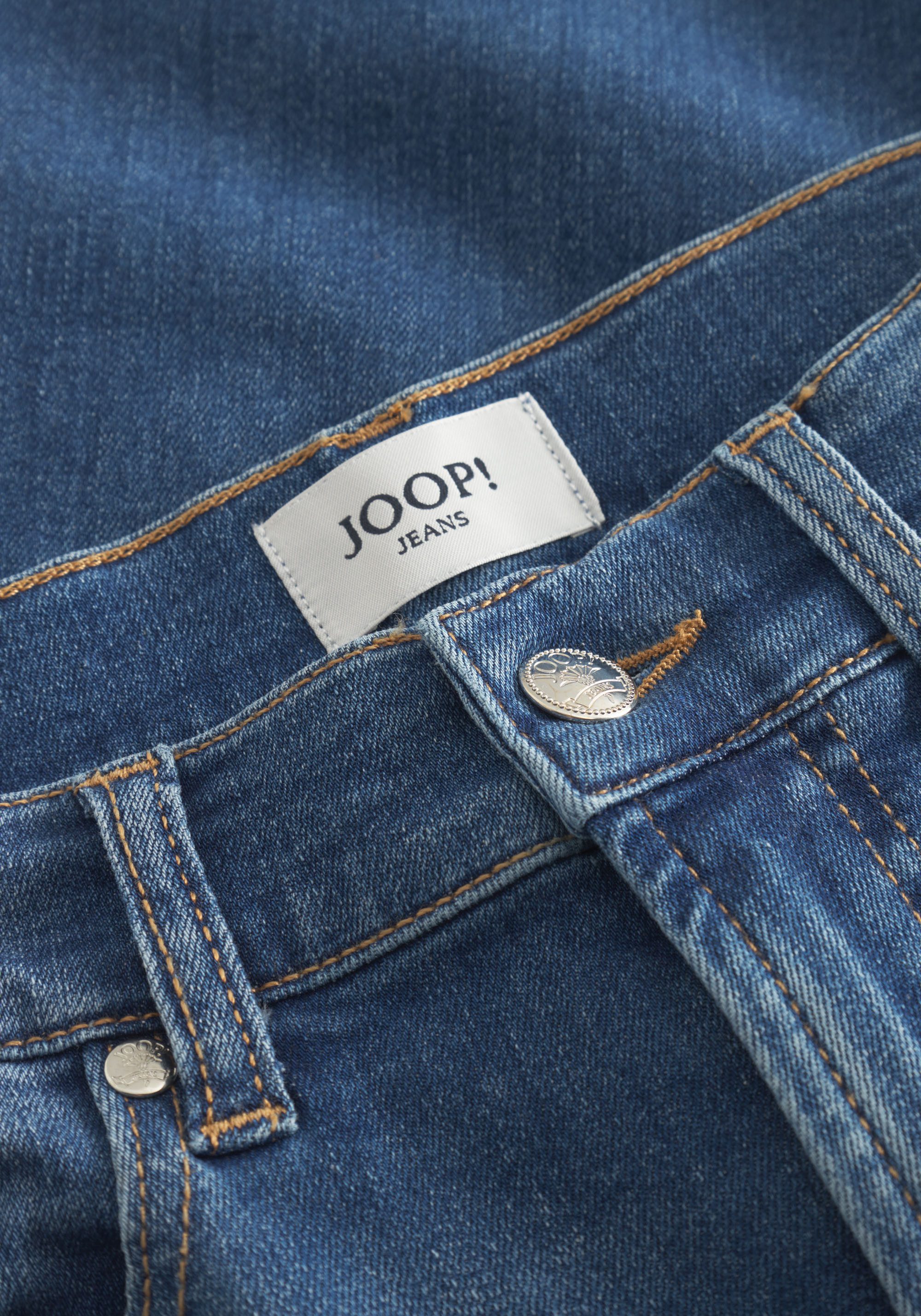 Joop Jeans Slim fit jeans Mika Met riemlussen