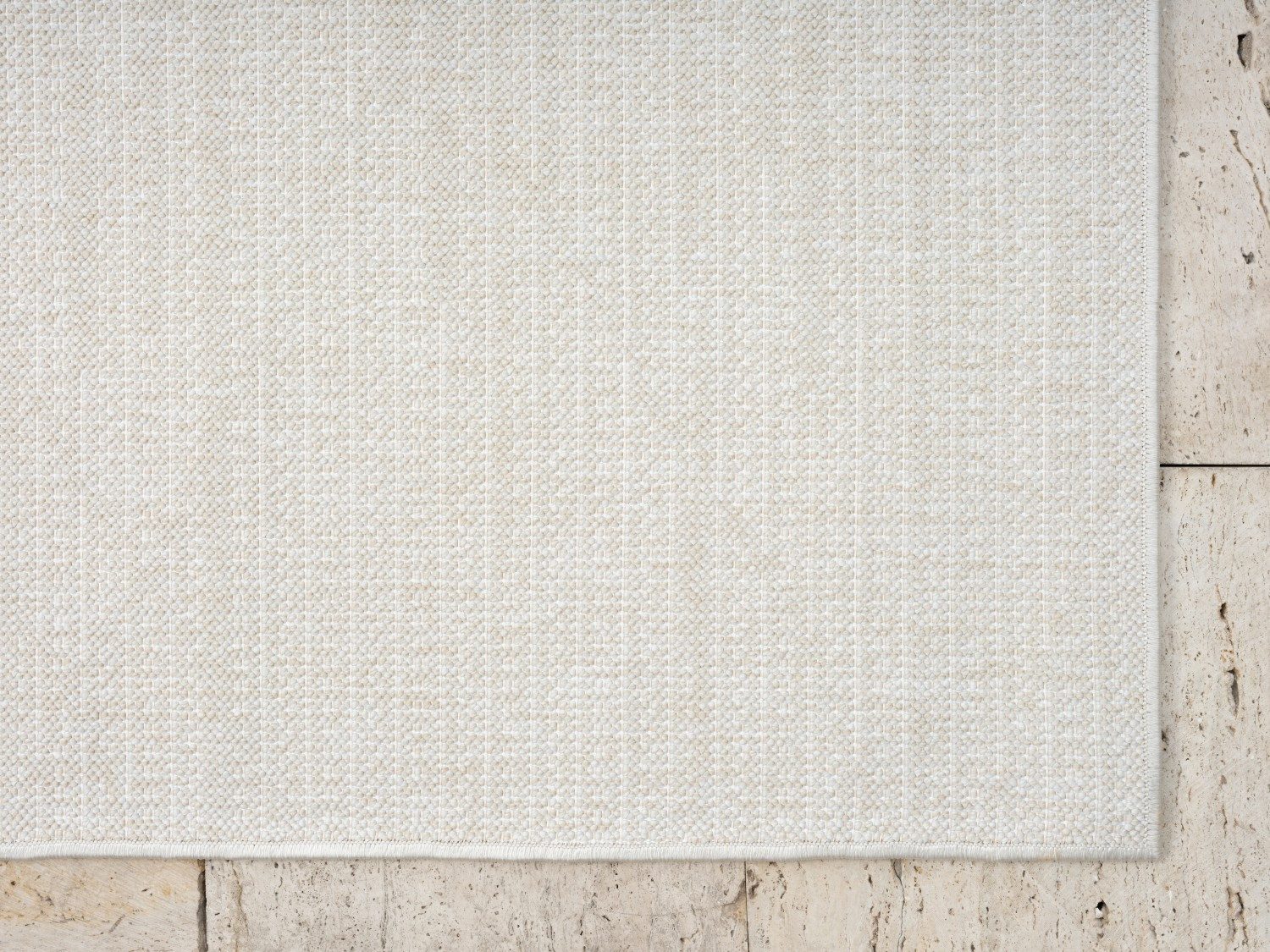 Myflair Möbel & Accessoires Vloerkleed Pluche voorraadopruiming Uni-kleuren, hoog-laag effect, geschikt voor buiten, balkon, terras