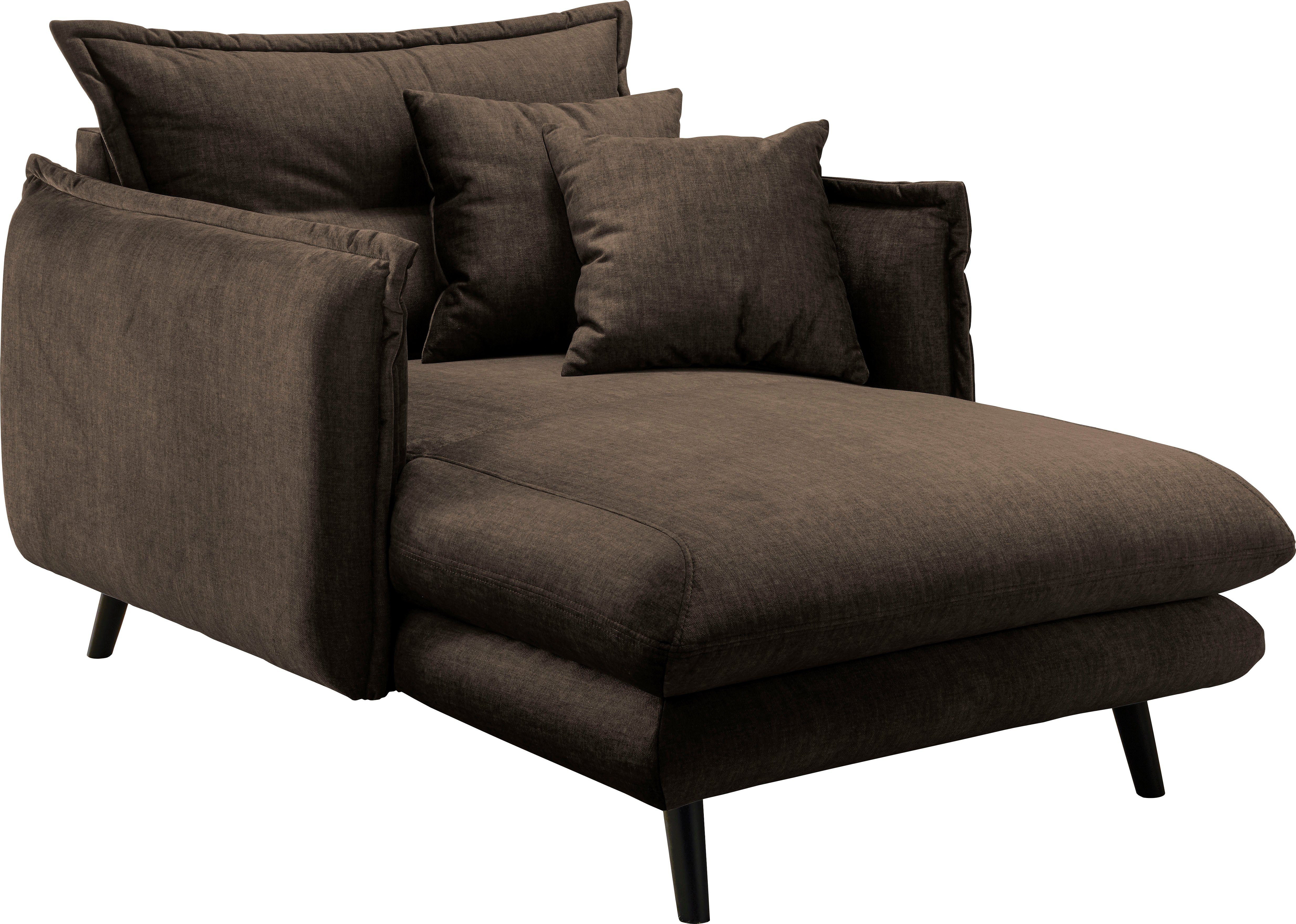 INOSIGN Loveseat LAZIO moderne fauteuil met een comfortabele bekleding, 2 stuks decoratieve sierkussens