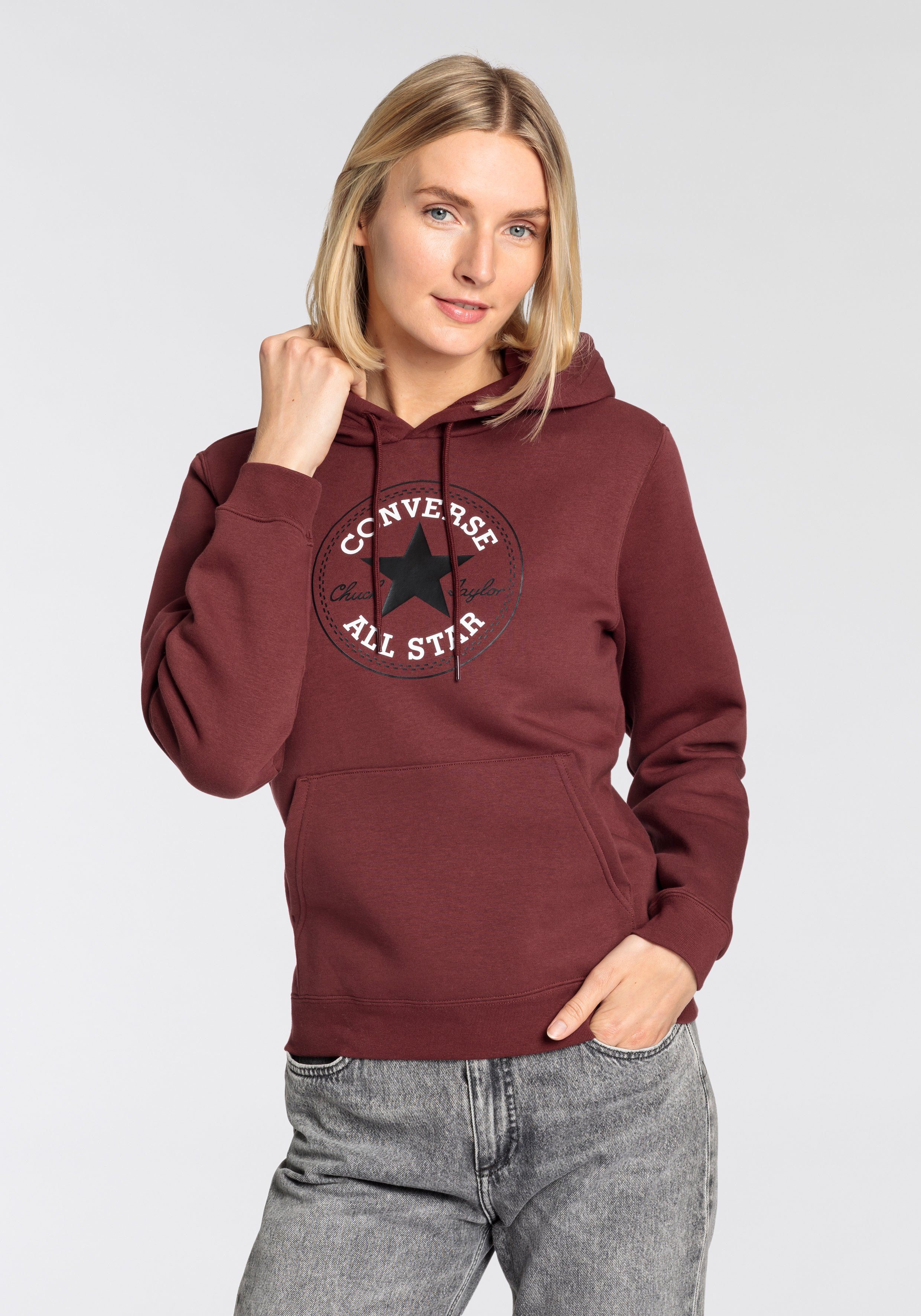 Converse Hoodie STANDARD FIT CENTER FRONT LARGE CHUCK
