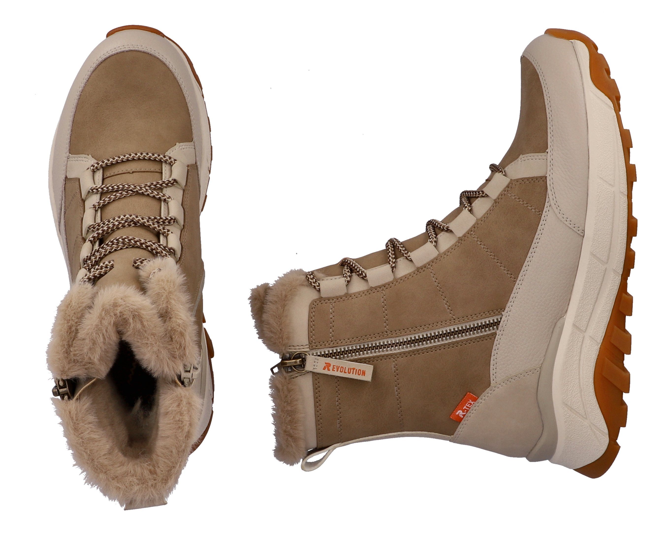Rieker EVOLUTION Winterlaarzen ankle boot, profile sole, with tex membrane for winter