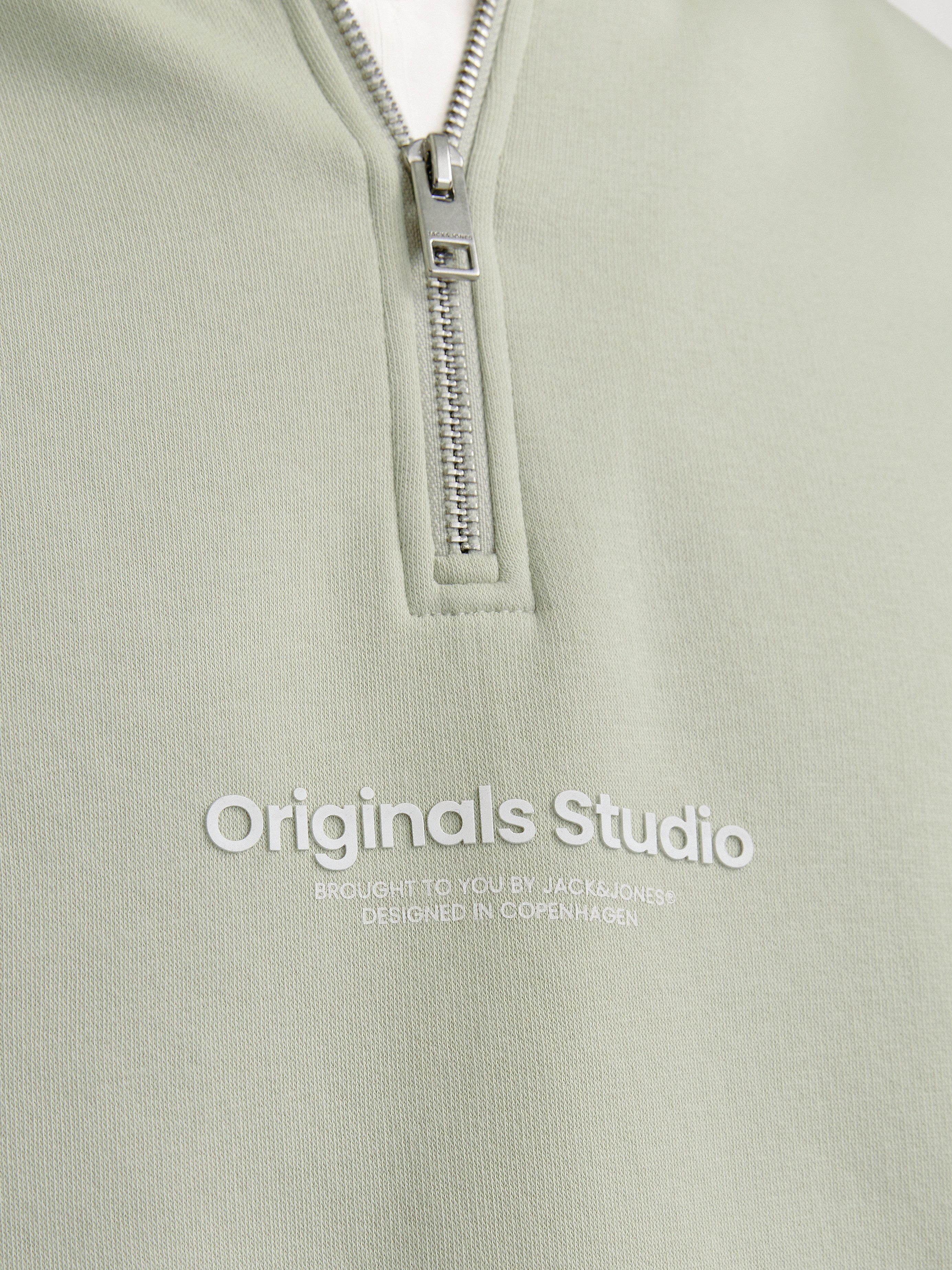 Jack & Jones Sweatshirt JORVESTERBRO SWEAT QUARTER ZIP HN NOOS