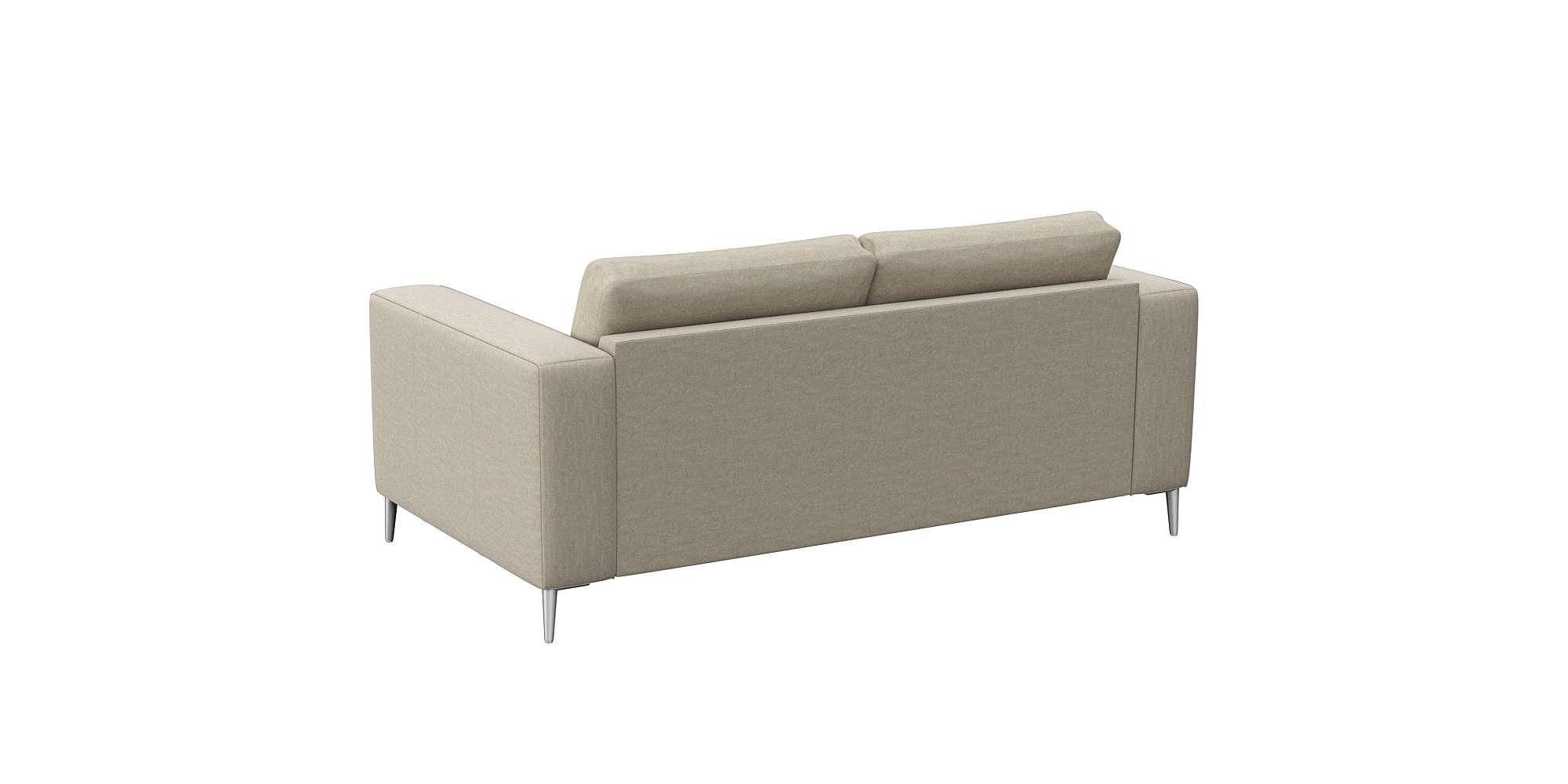 FLEXLUX 2-zitsbank Fiore, super zitcomfort door koudschuim in de zitting