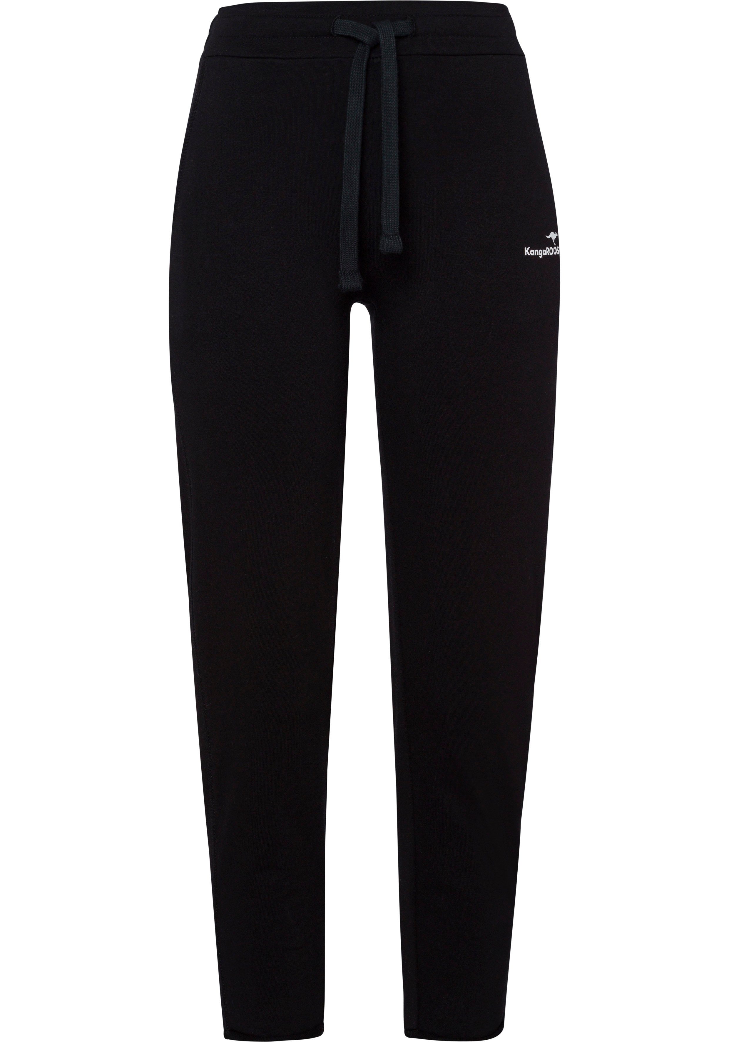 KangaROOS Joggingbroek in 7/8-lengte met logoprint