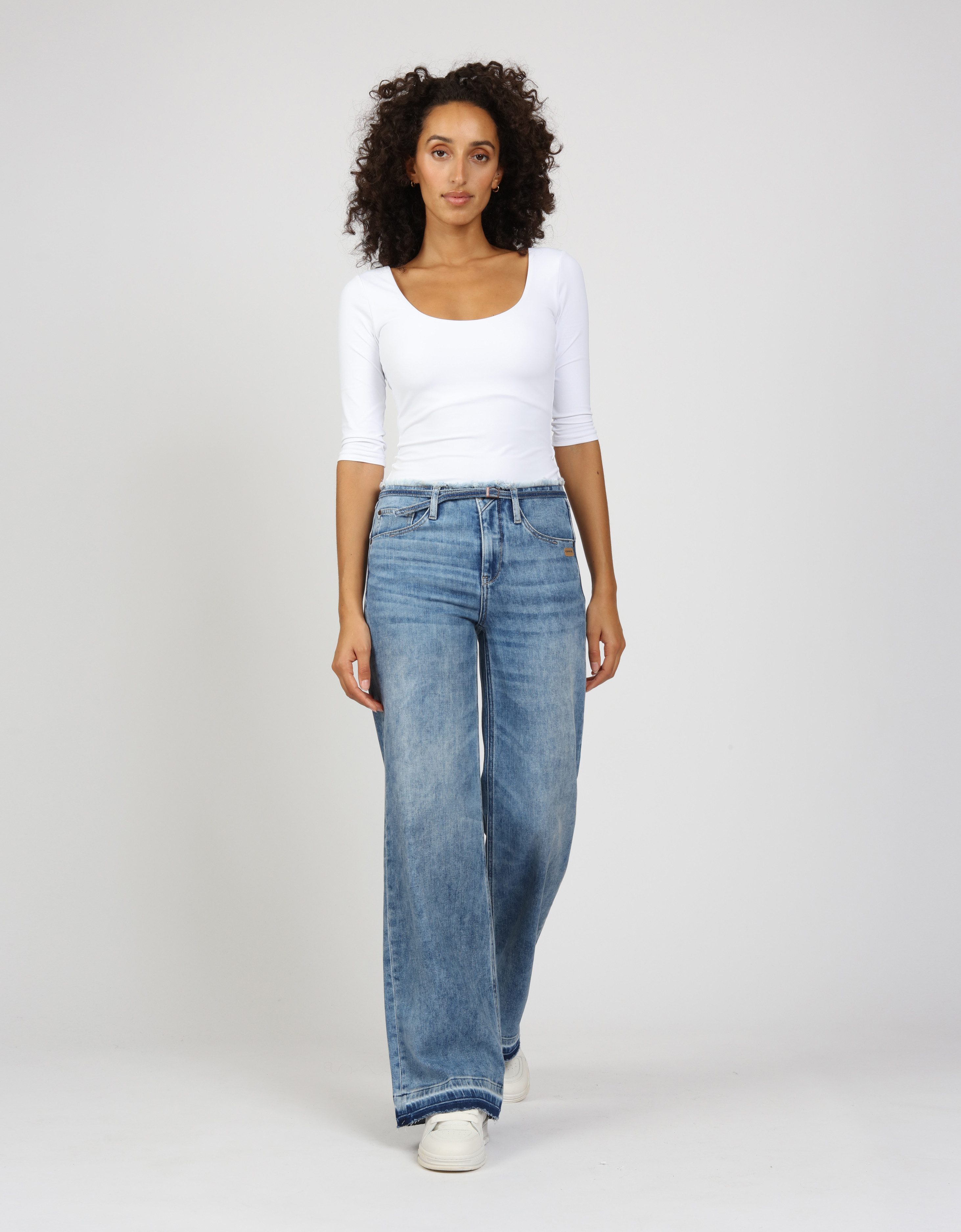 GANG Wijde jeans 94AMELIE WIDE FIT