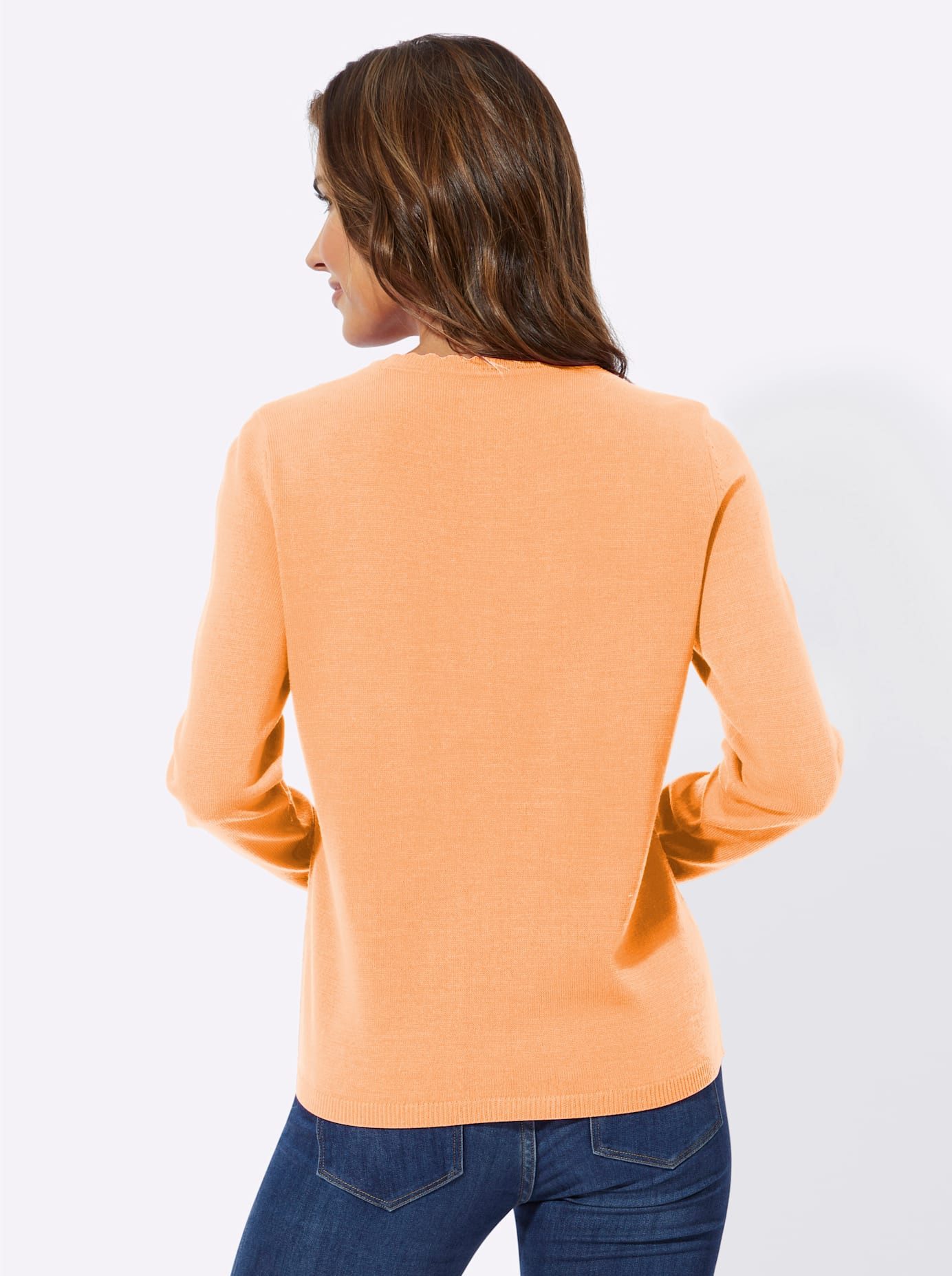 Classic Basics Gebreide trui Ajourtrui