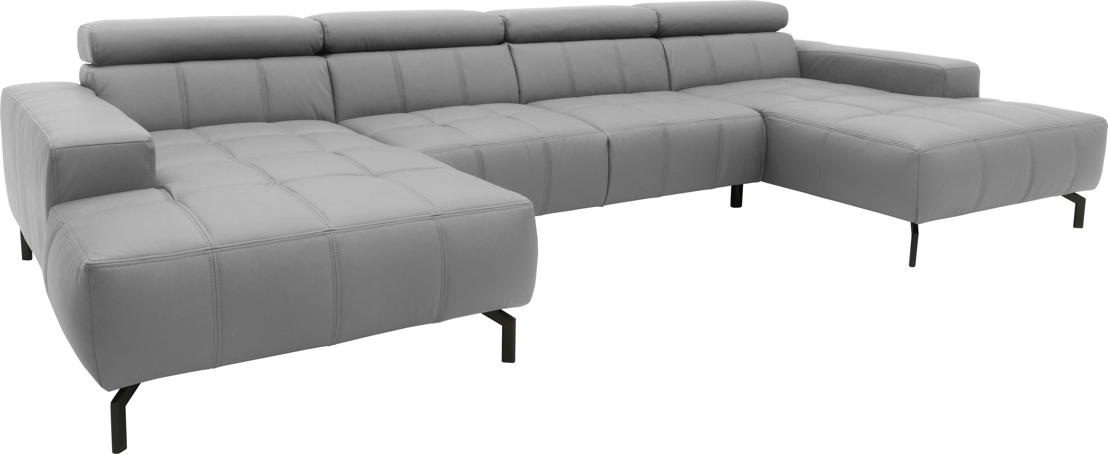 DOMO collection Zithoek Cunelli mooie zitnaden als designelement, stevige zitcomfort, U-vorm