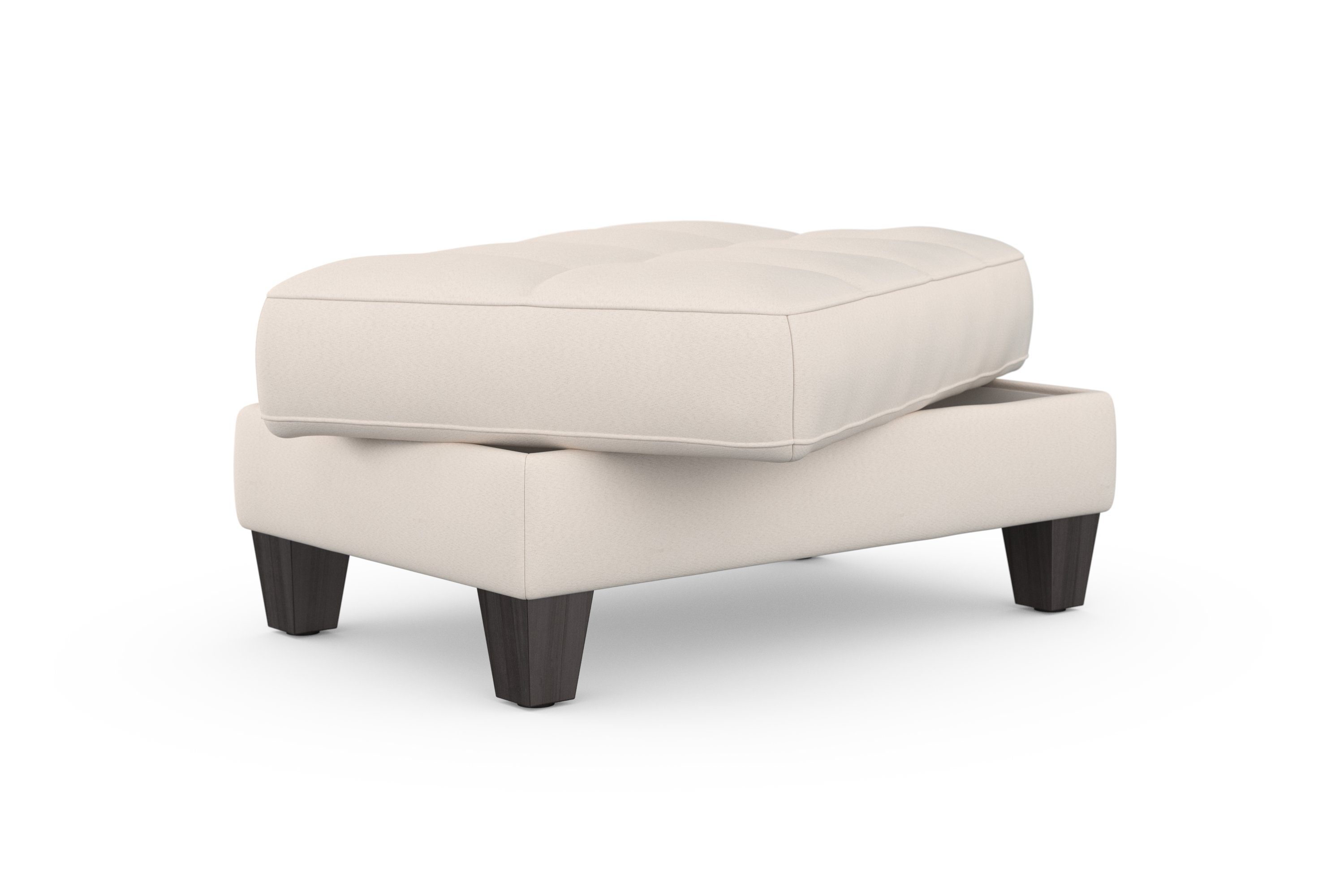 sit&more Hocker met bergruimte Westham naar keuze met/zonder binnenvering