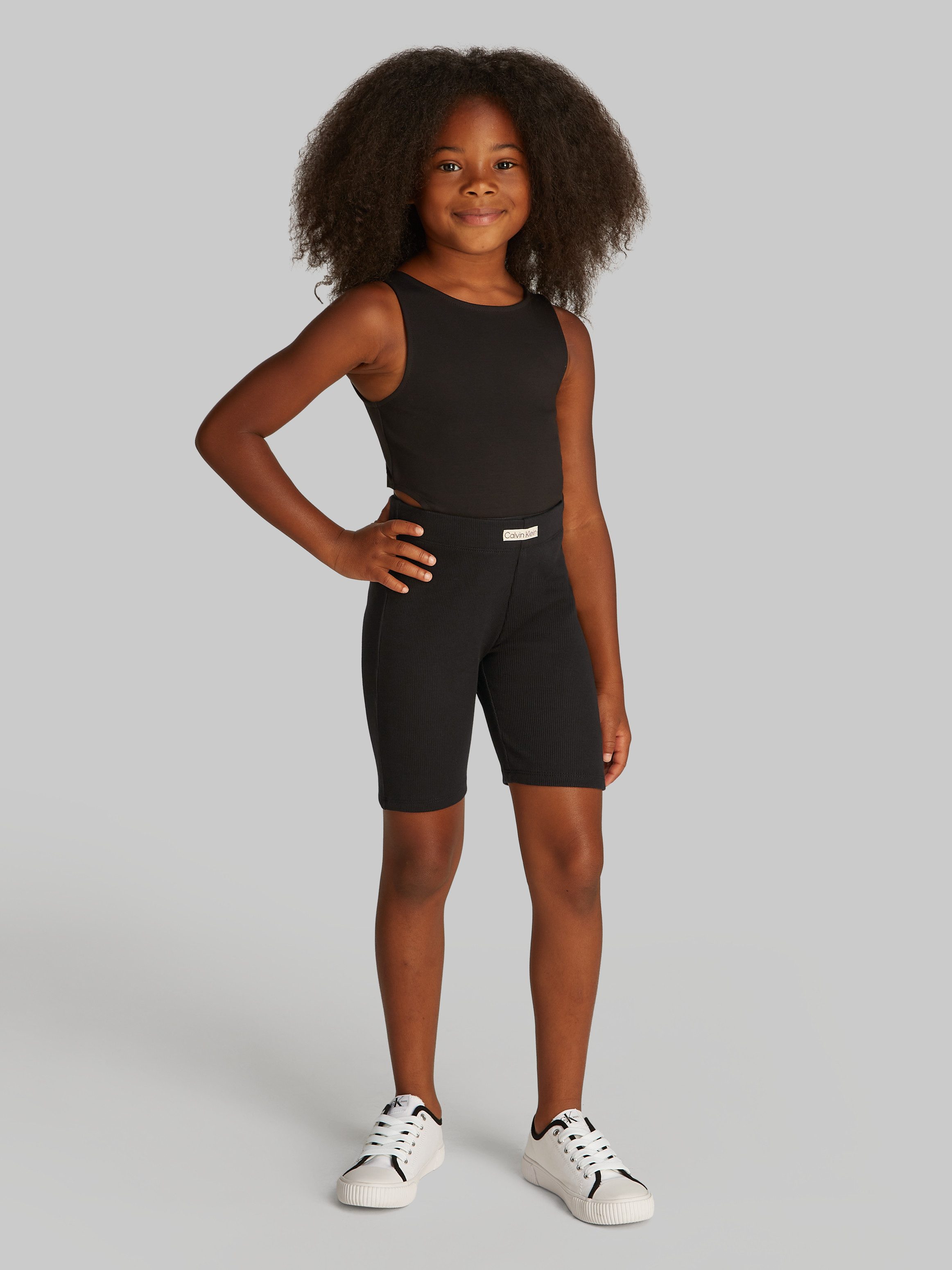 Calvin Klein Short RIB CYCLING SHORTS met geribbelde structuur, voor kinderen tot 16 jaar