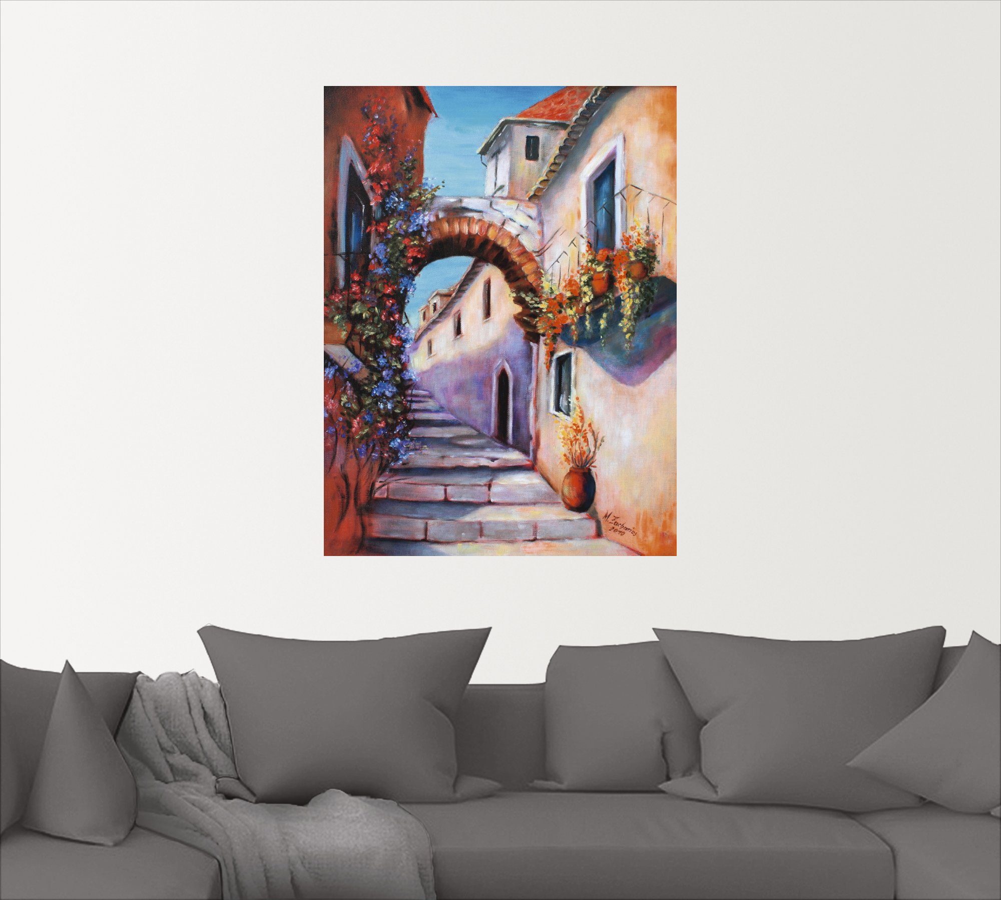 Artland Artprint Mediterrane impressies in vele afmetingen & productsoorten - artprint van aluminium / artprint voor buiten, artprint op linnen, poster, muursticker / wandfolie ook