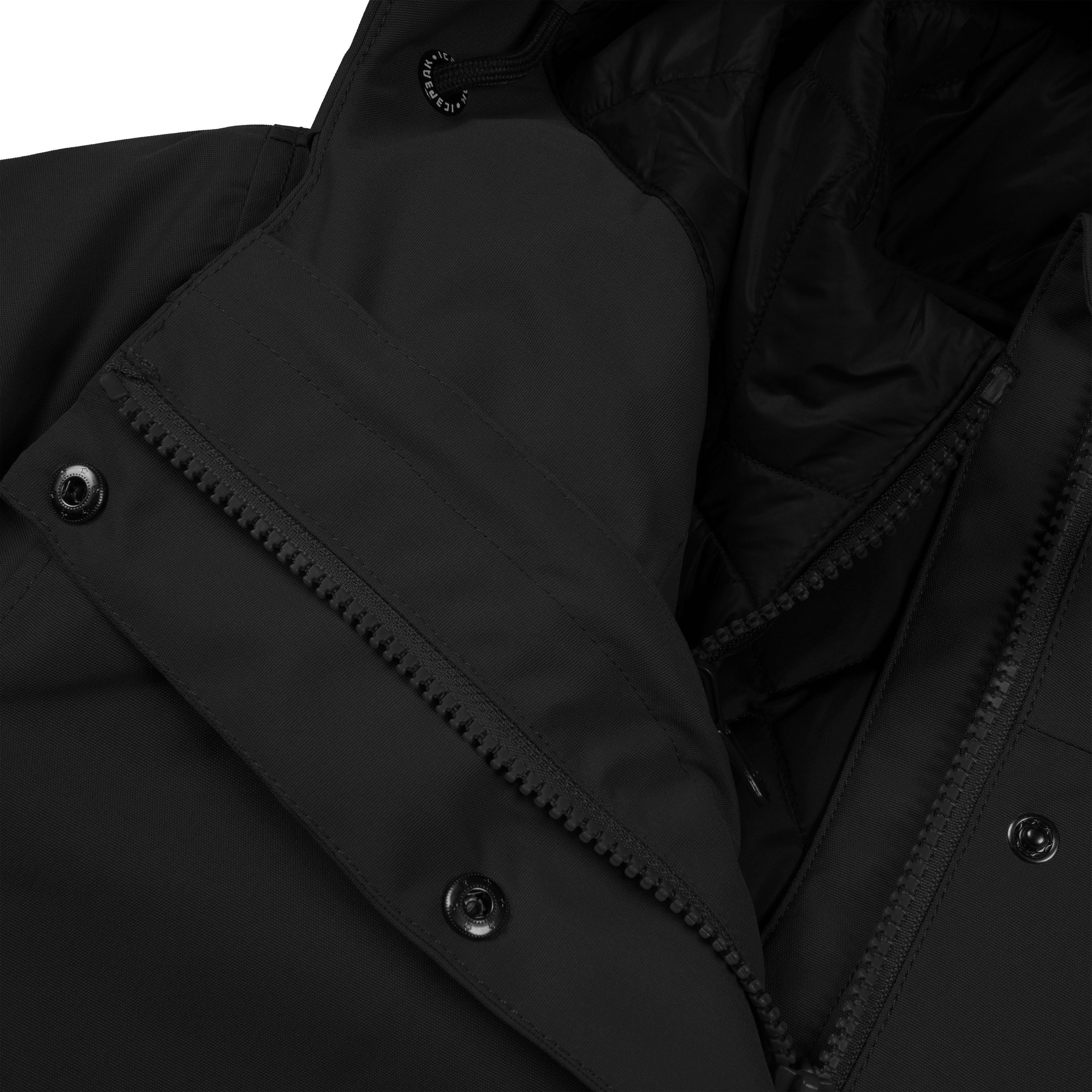 Icepeak Gewatteerde jas D FUNCTIONELE PARKA 2IN1 AGRIGA met merkleerpatch op de bovenarm