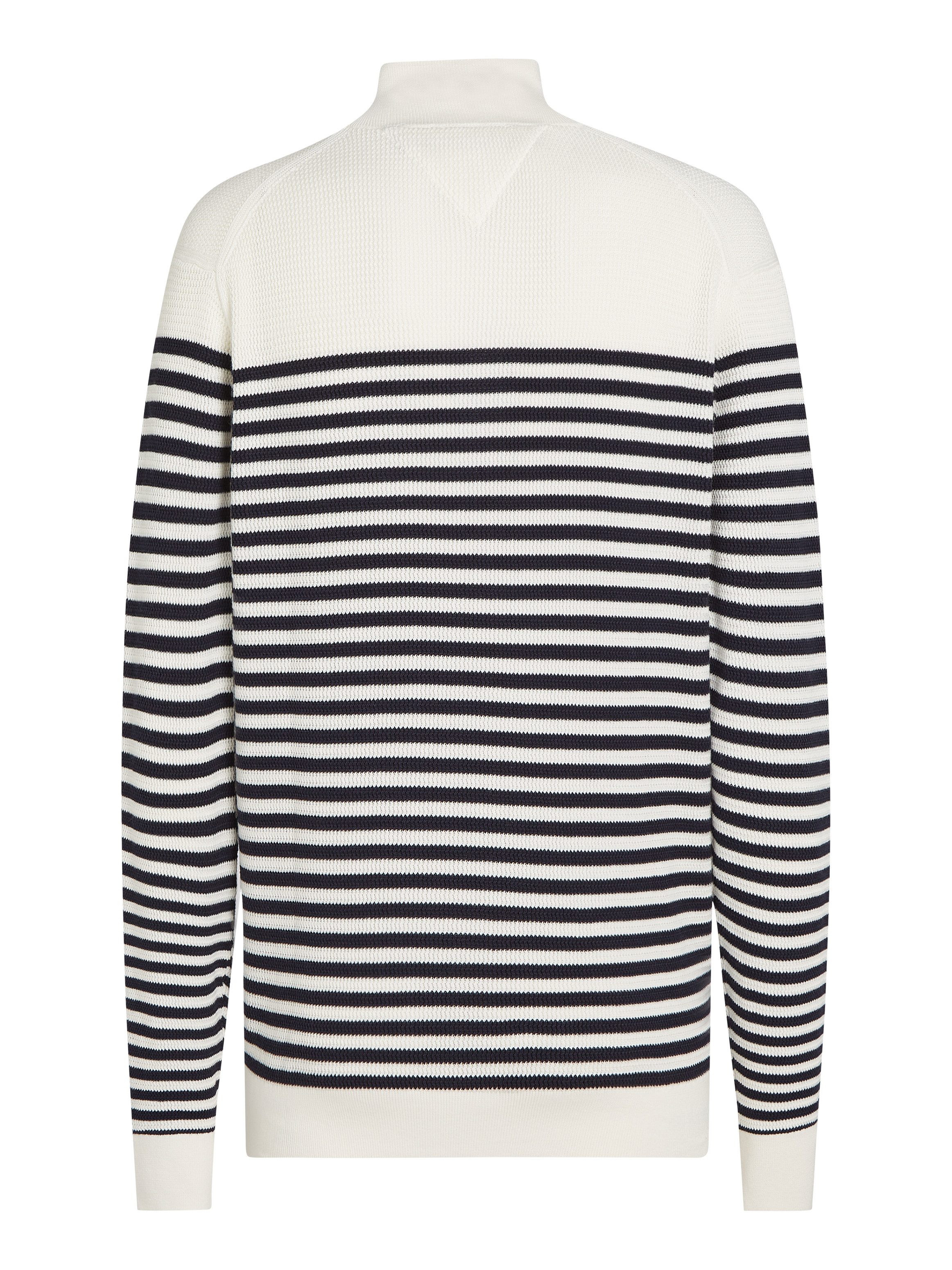 Tommy Hilfiger Schipperstrui RACKING STRUCTURE ZIP MOCK