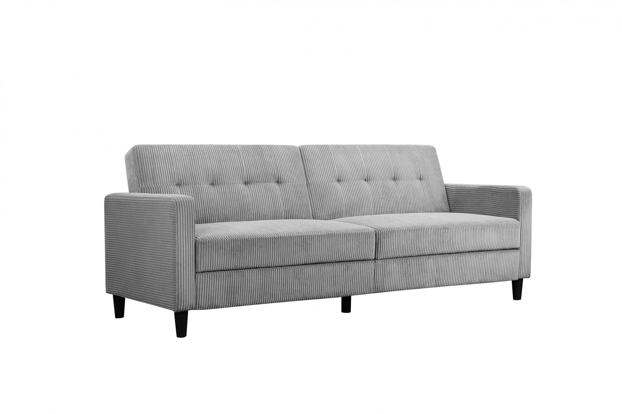 Dorel Home 3-zitsbank Hartford II Slaapfunctie, rugleuning 2-delig, 3-voudig verstelbaar, zithoogte 43 cm