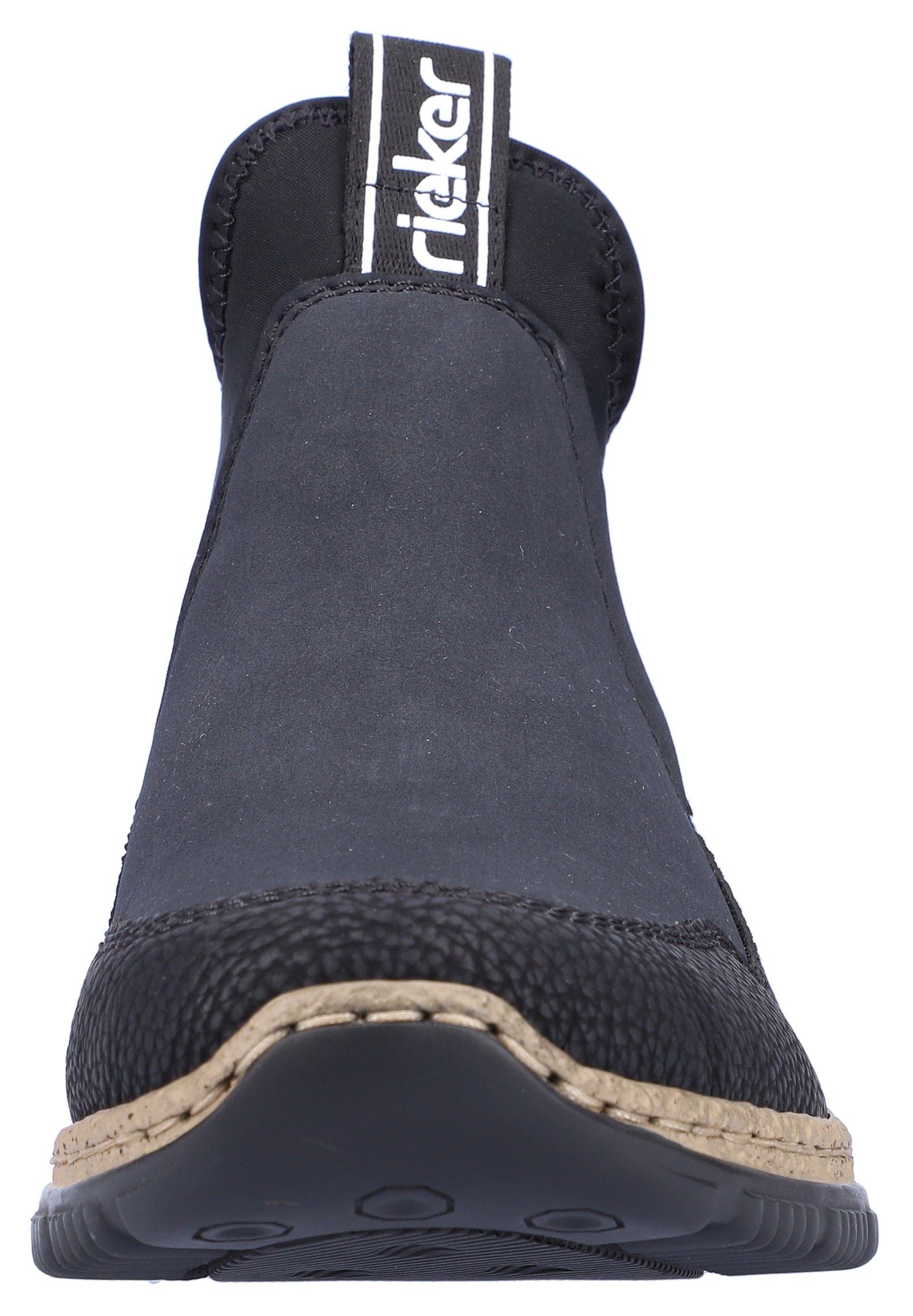 Rieker Boots zonder sluiting met een logo-opschrift