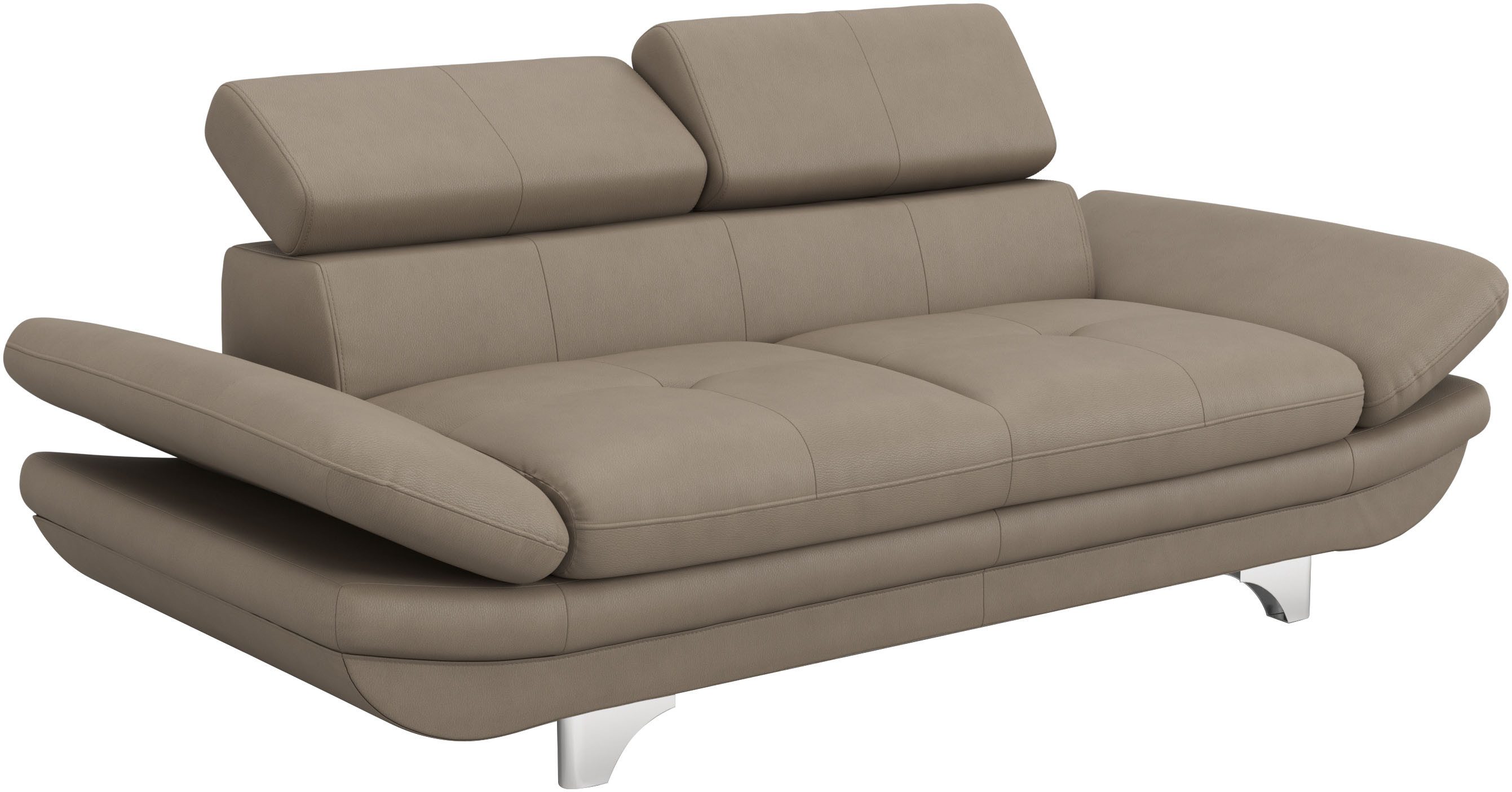 COTTA 2-zitsbank Enterprise Big-sofa, met verstelbare armleuning en rugleuning