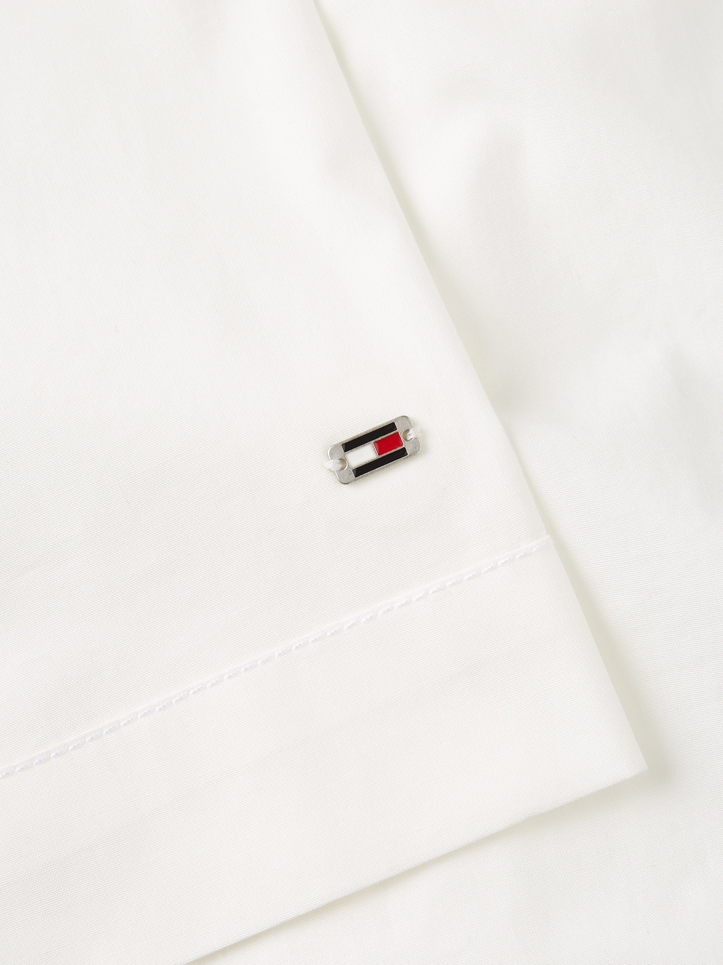 Tommy Hilfiger Blouse met lange mouwen met diepe serafino-halslijn