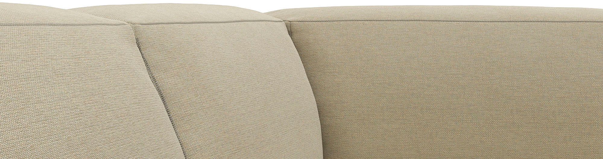 FLEXLUX Hoekbank Lucera, super comfortabel door hoogwaardige zitconstructie met koudschuim