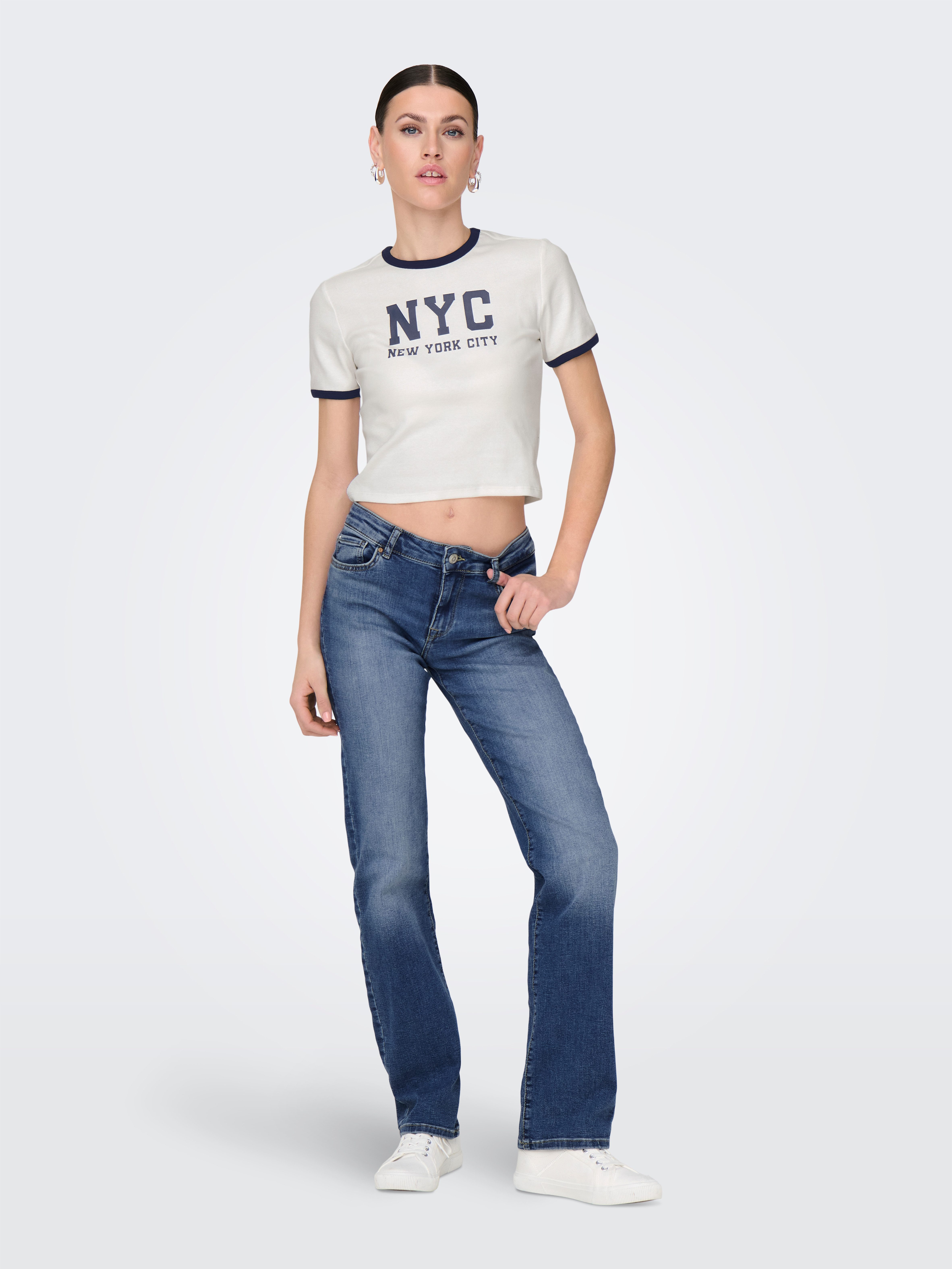 Only Straight jeans ONLALICIA REG STRT DNM DOT879