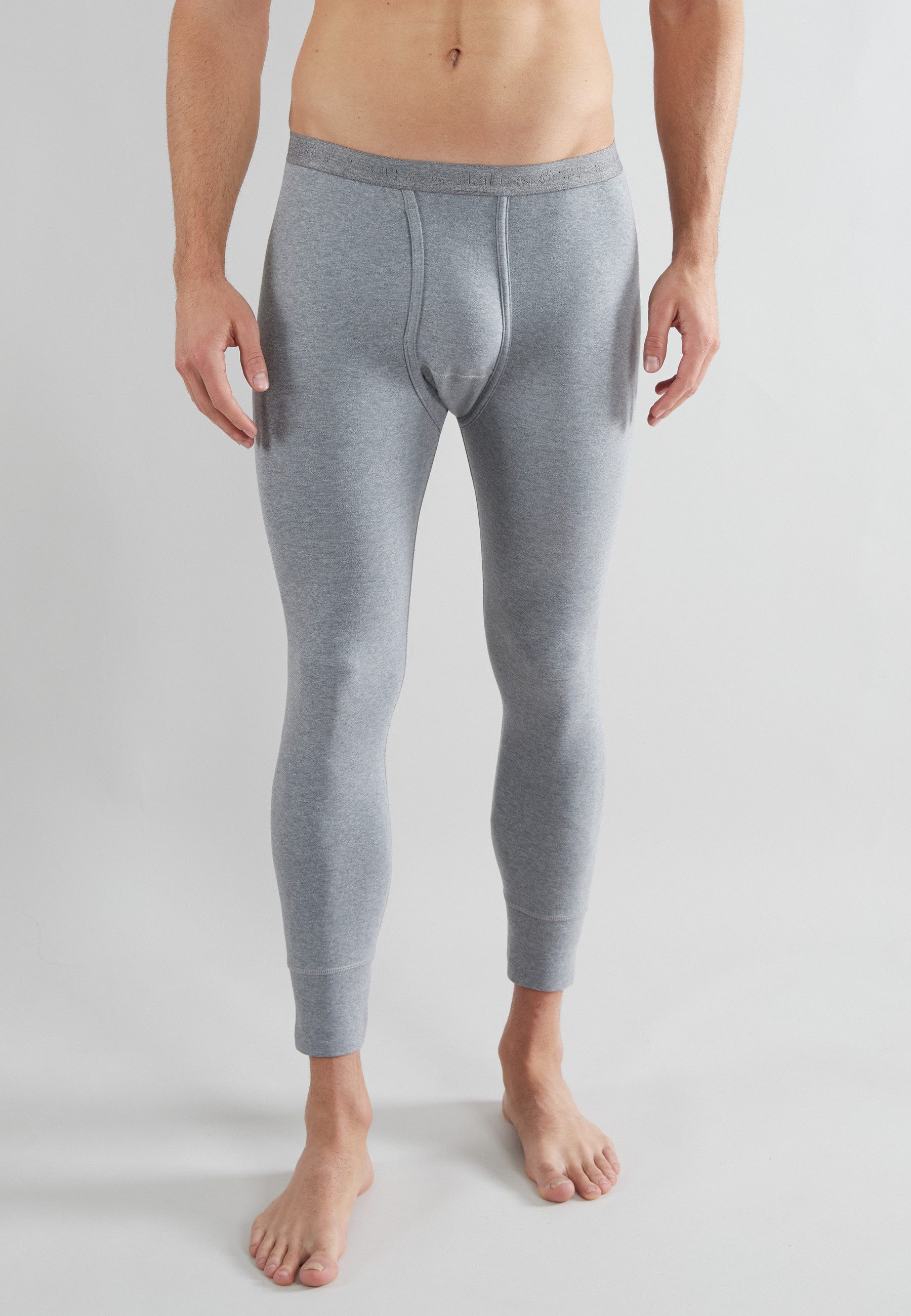 GÖTZBURG Thermolegging Thermo verwarmend, met ingreep, comfortabel, zacht, elastisch, katoenmix