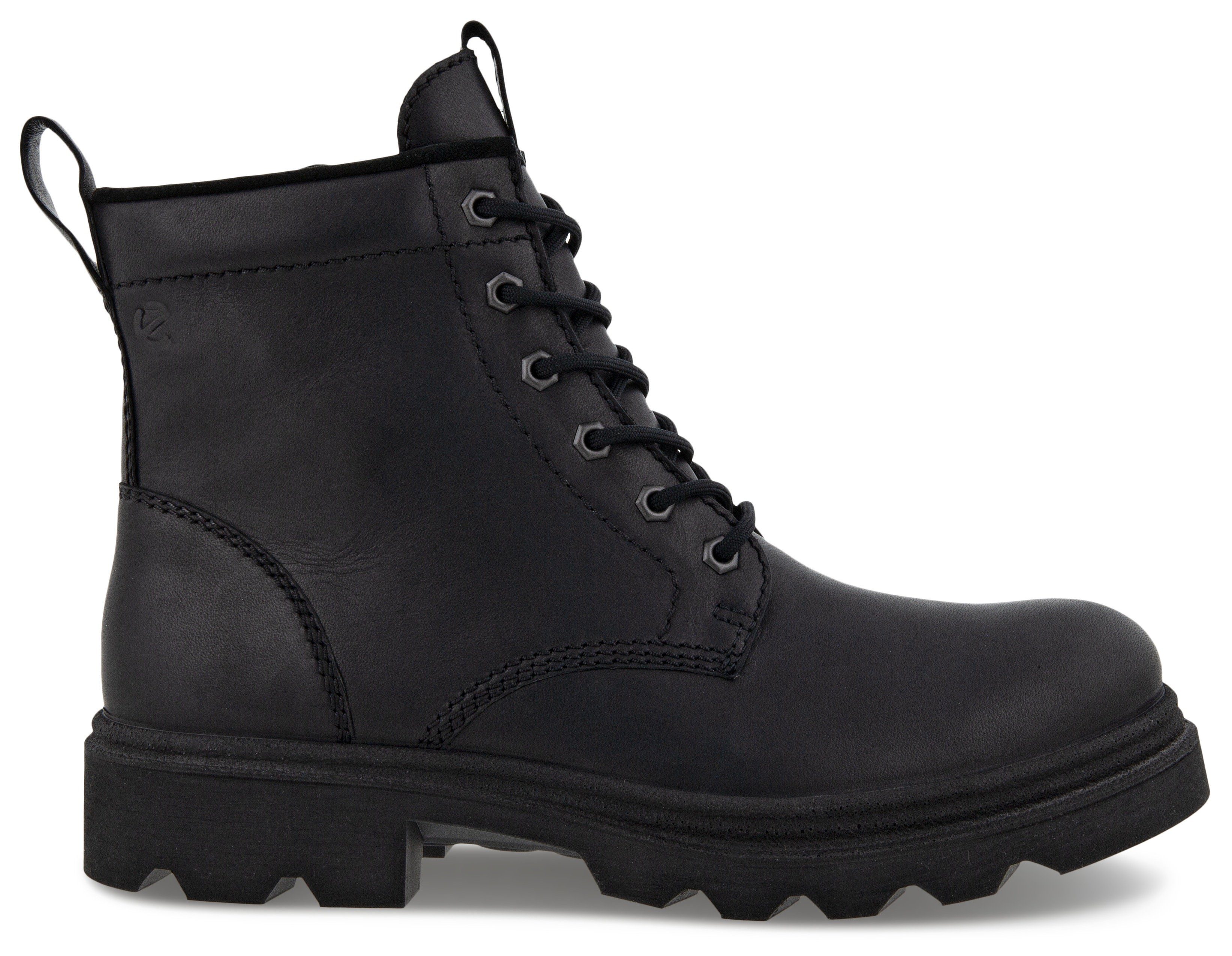Ecco Hoge veterschoenen GRAINER M ankle boot, worker boots, winter boots, with two pull tabs