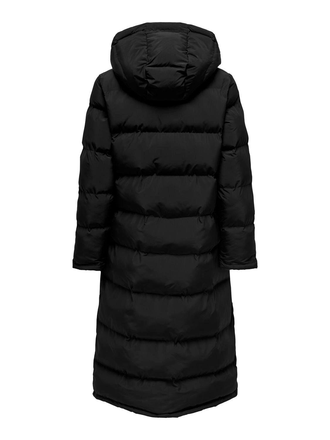 Only Gewatteerde jas ONLPAULA PREMIUM PUFFER LONG OTW