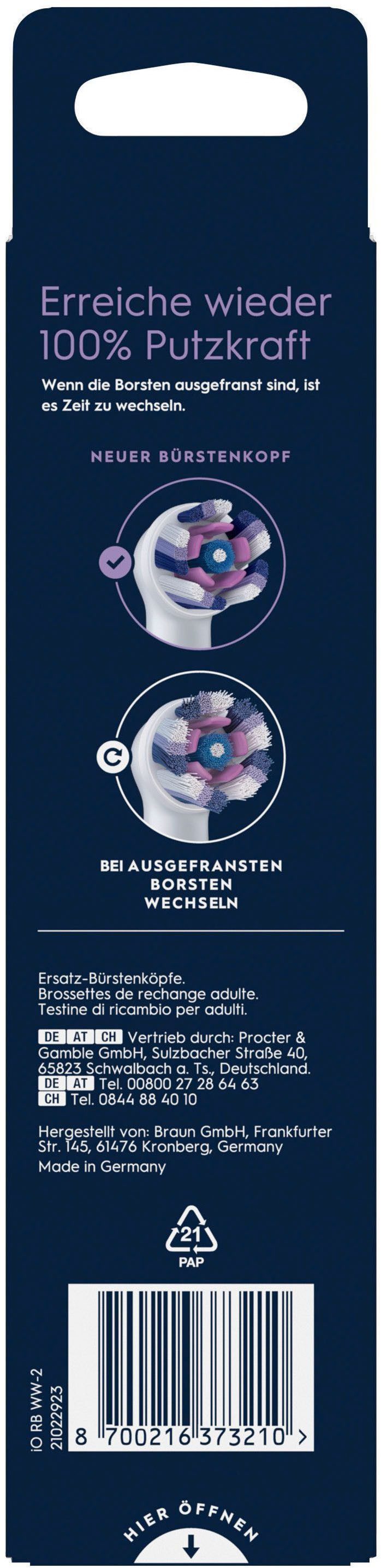 Oral B Opzetborstels Oral-B iO Strahlendes Weiss