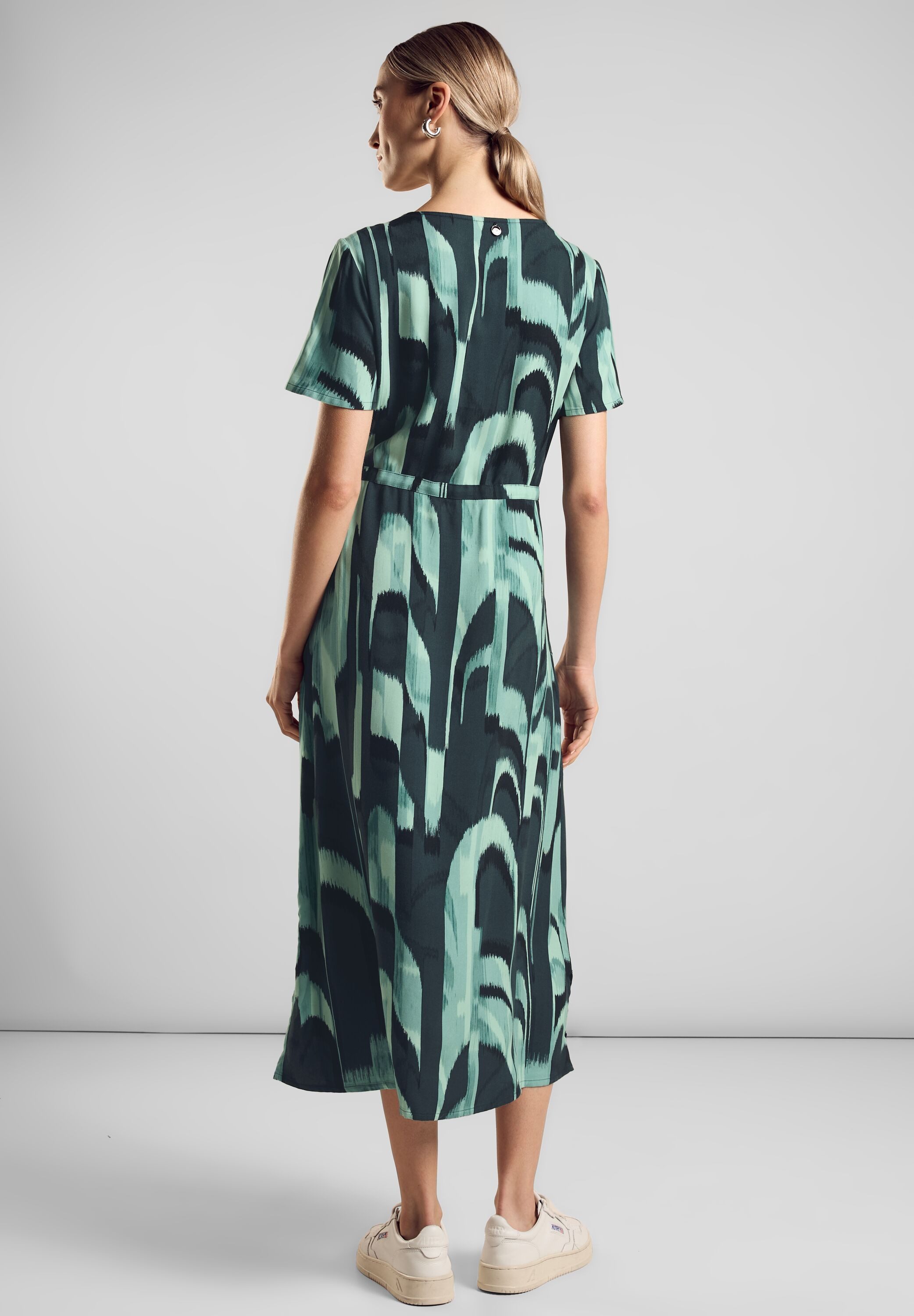 STREET ONE Midi-jurk met print all-over
