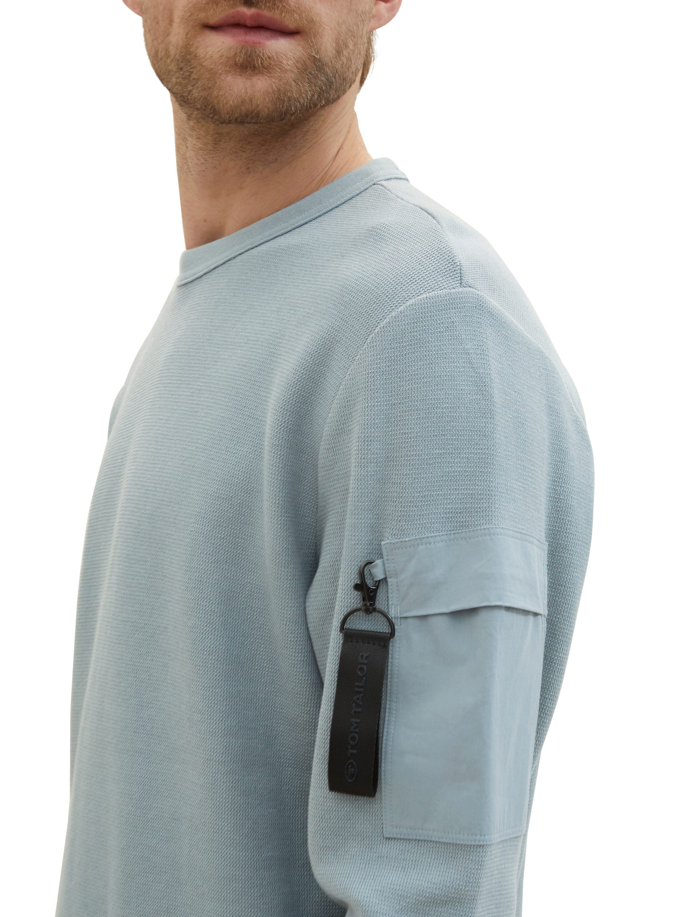 Tom Tailor Sweatshirt met structuur