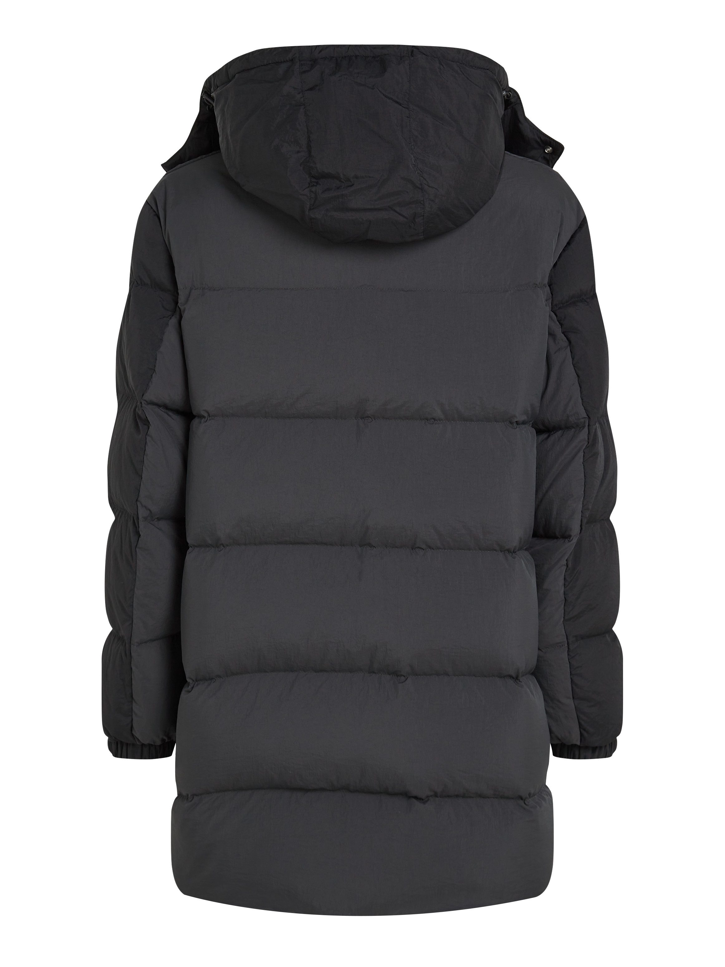 TOMMY JEANS Gewatteerde jas TJM TWO TONE PARKA contrastkleurige inzetten