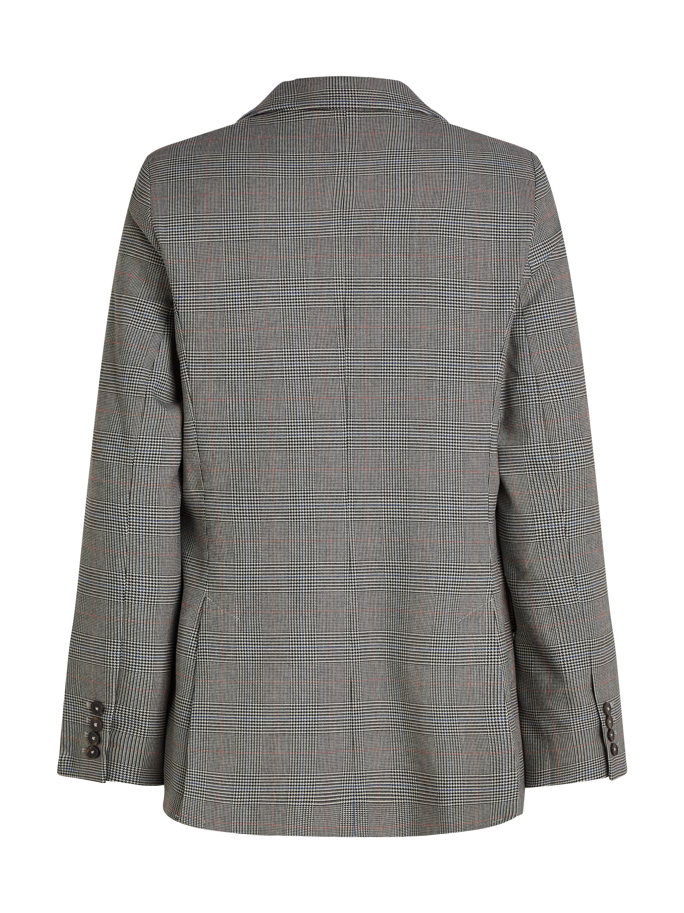 Tommy Hilfiger Korte blazer POW CHECK REGULAR BLAZER (Global Serie TH VROUWEN)