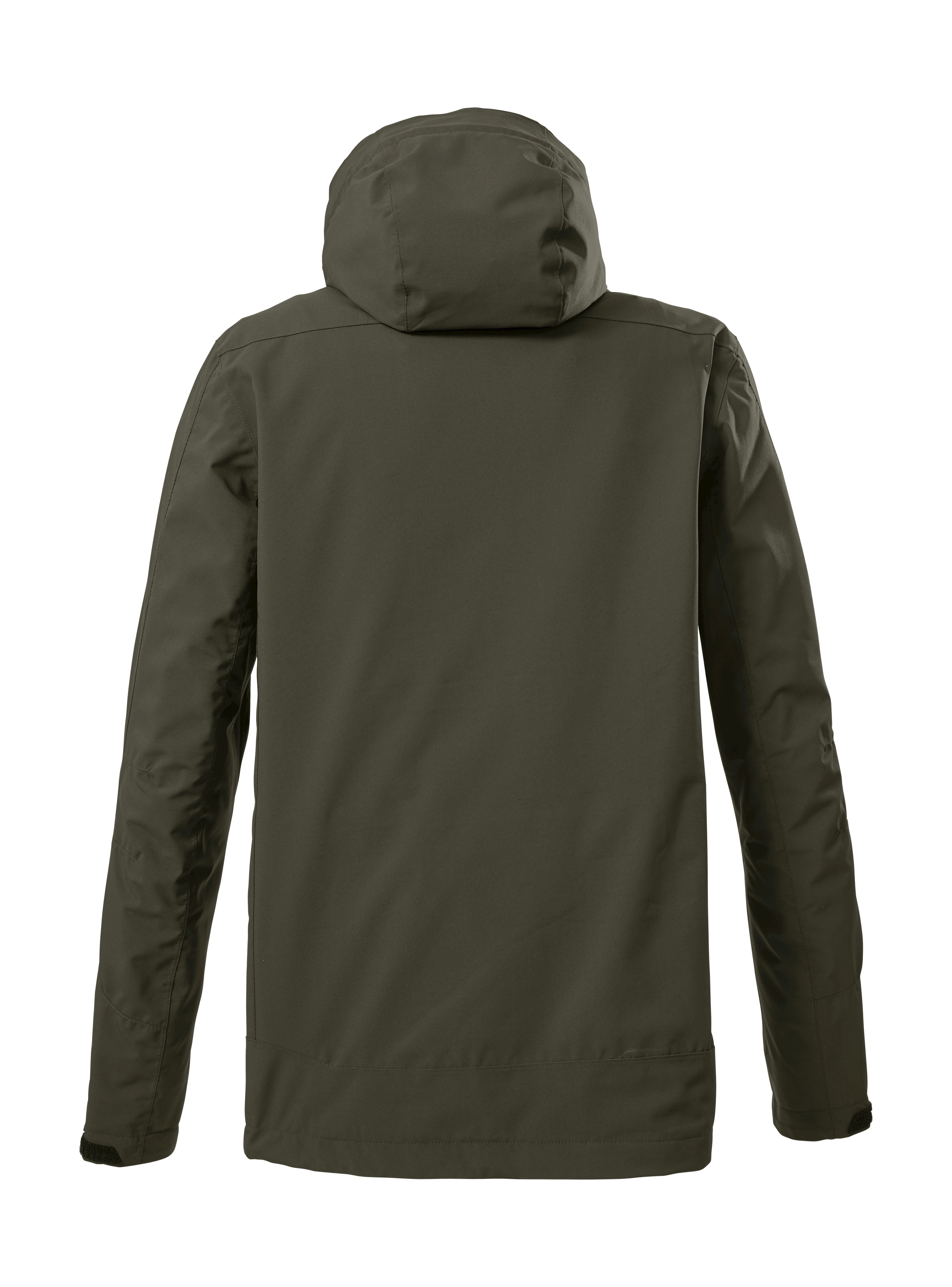 Killtec Outdoorjack KOS 87 MN JCKT_XENIOS 100% water- en winddicht, afneembare capuchon, verstelbare boorden