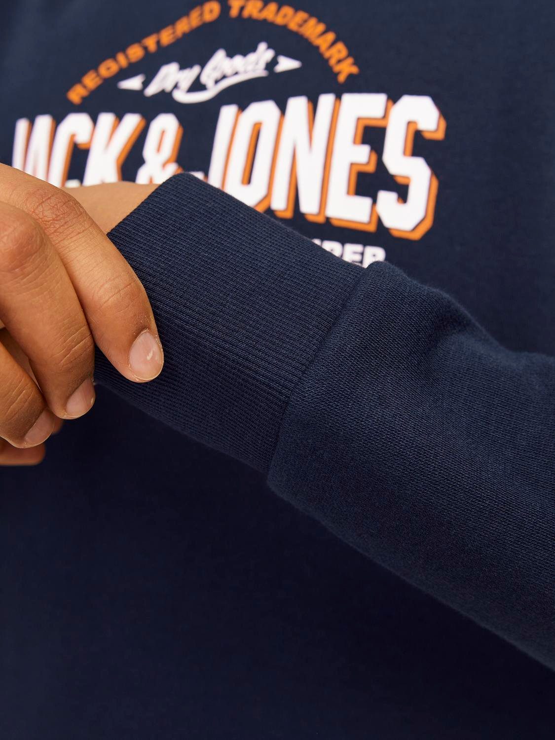 Jack & Jones Junior Hoodie JJELOGO SWEAT HOOD 2 COL 24 25 NOOS JNR